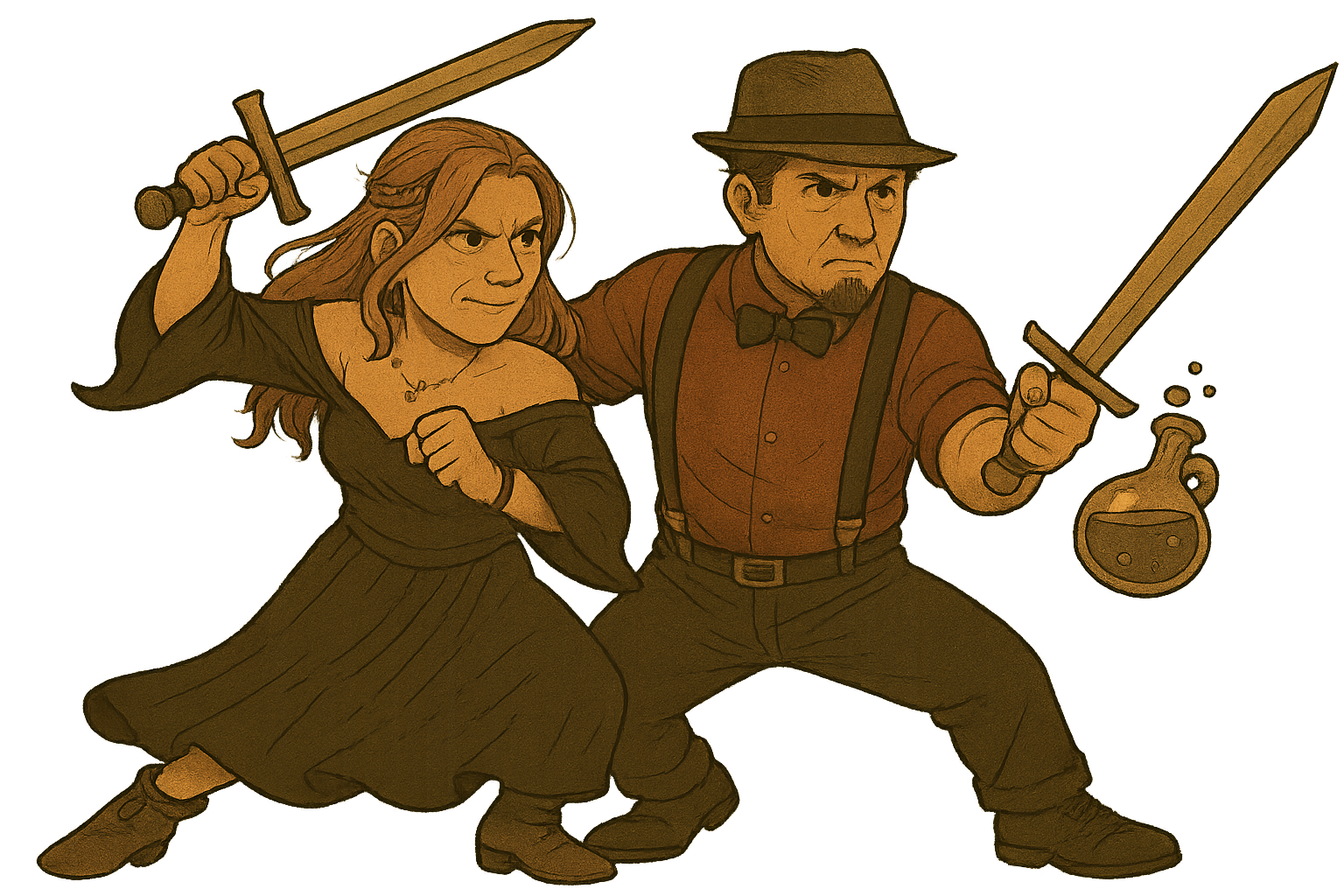 About the Chaotic DM Behind Houses & Humans