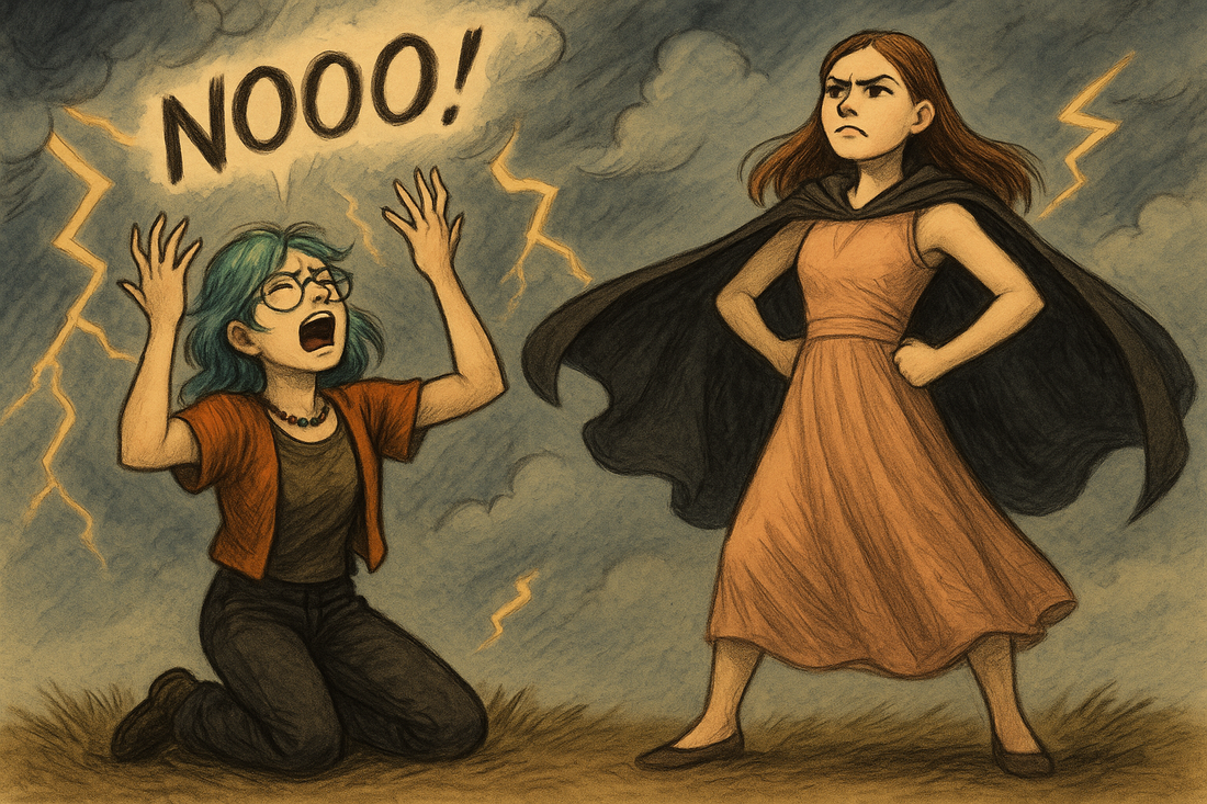 From Stage Fright to Spotlight: Why I Started Writing Duo Scripts for Unhinged Kids (and Their Brave Coaches)