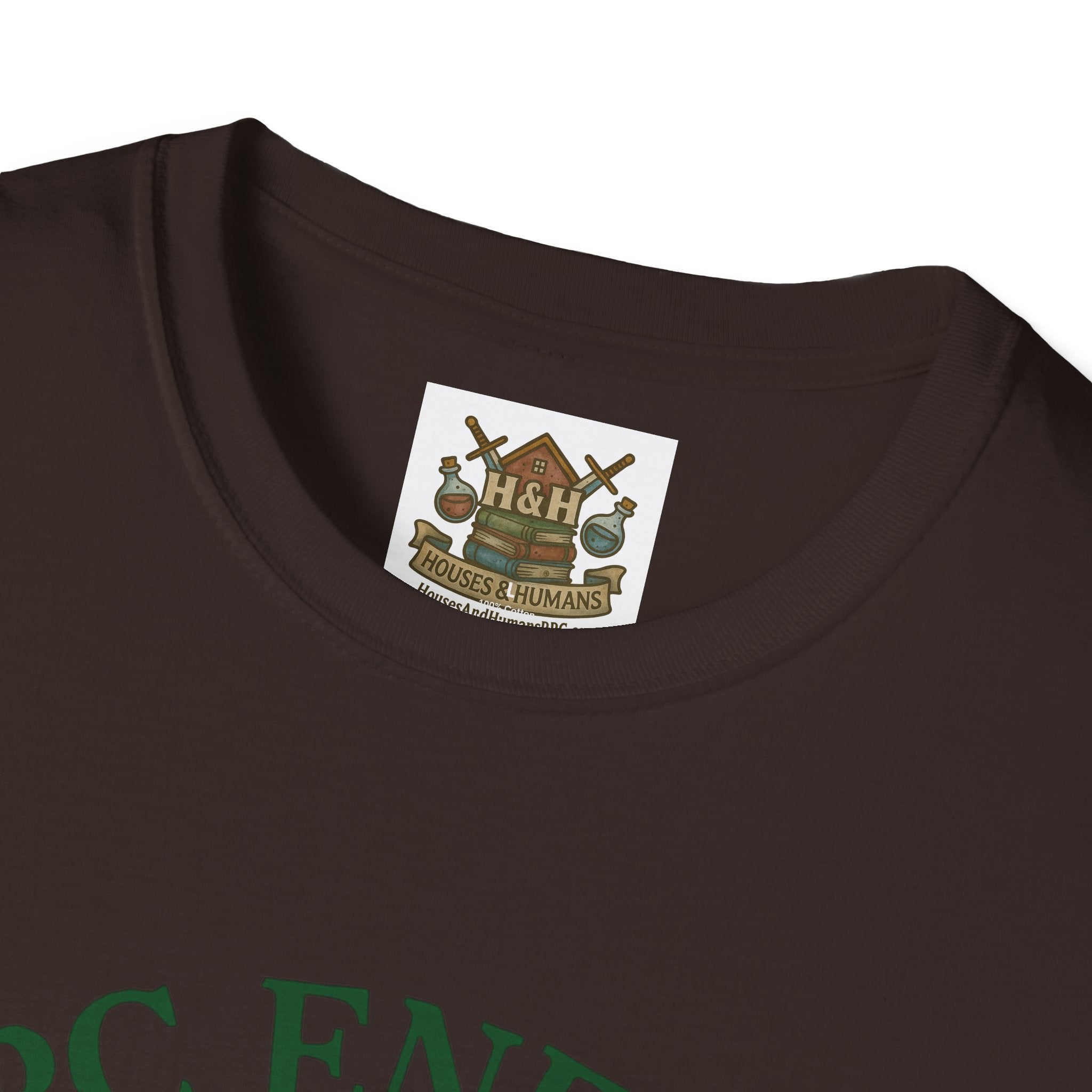 NPC Energy T-Shirt – D&D Gamer Tee: 'You've Been Added to Quest Log' (D20 Shirt)