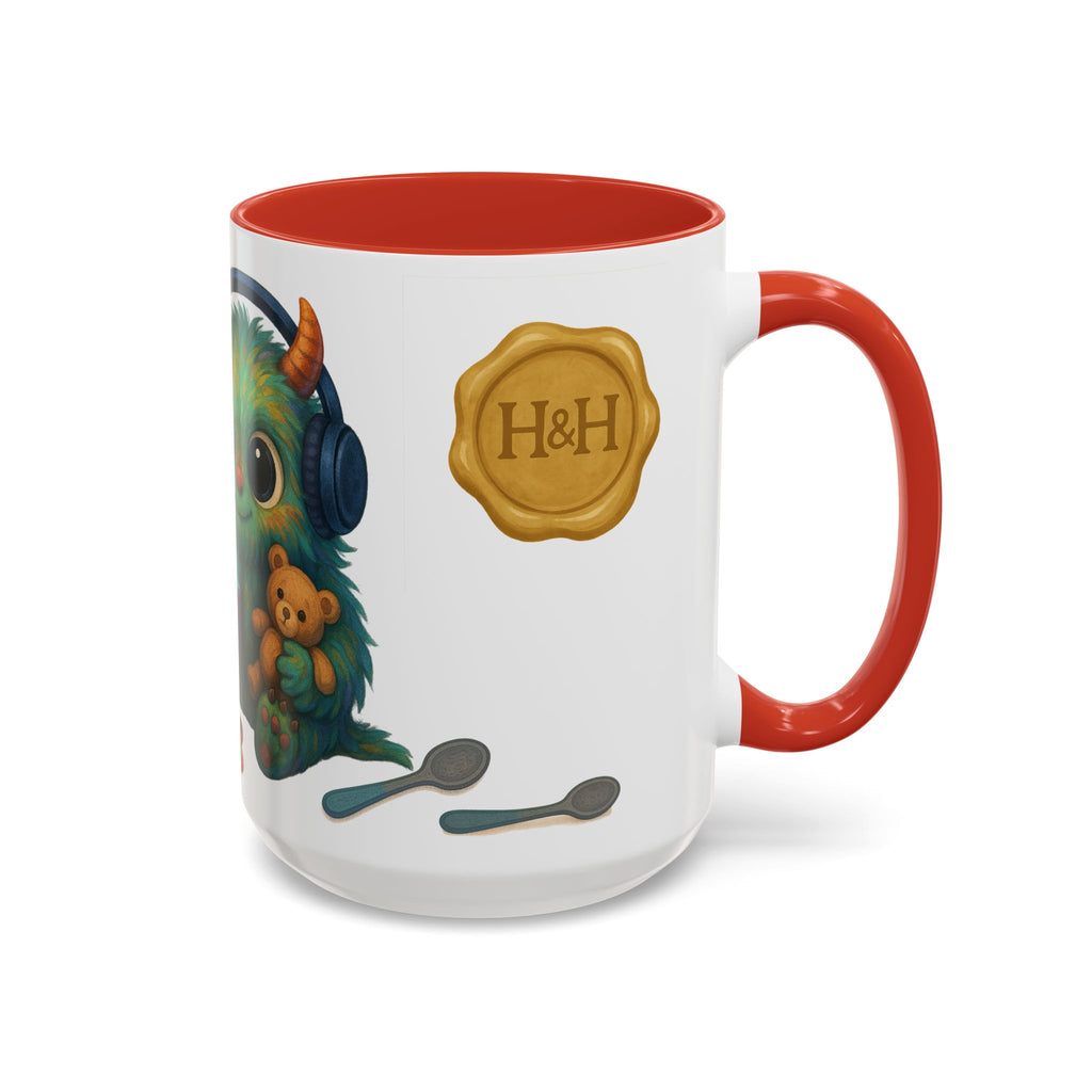 Neurodivergent Mug – 'Potion of Masking' Coffee Cup with Cute Autism Monster Art