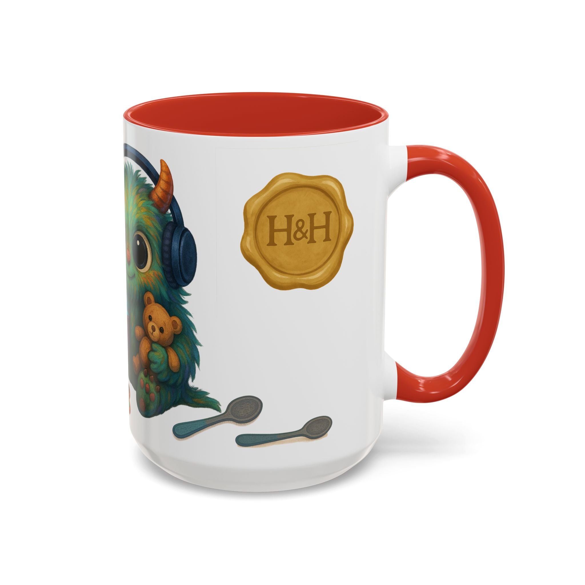 Neurodivergent Mug – 'Potion of Masking' Coffee Cup with Cute Autism Monster Art