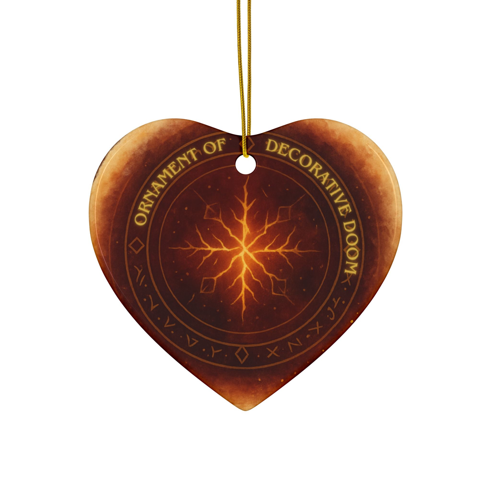 Ornament of Doom – RPG Holiday Tree Decor for Fantasy & DnD Fans