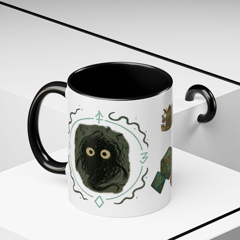 Mug of Existential Resistance – Funny Anxiety Relief Coffee Mug (RPG Edition)