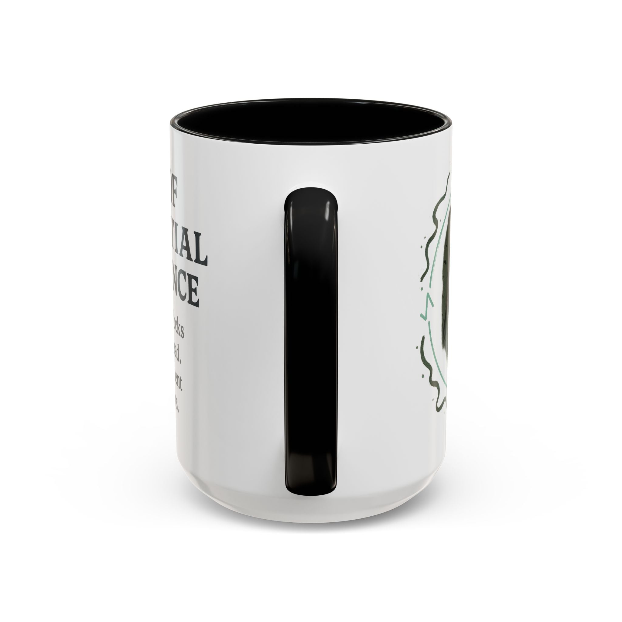 Mug of Existential Resistance – Funny Anxiety Relief Coffee Mug (RPG Edition)