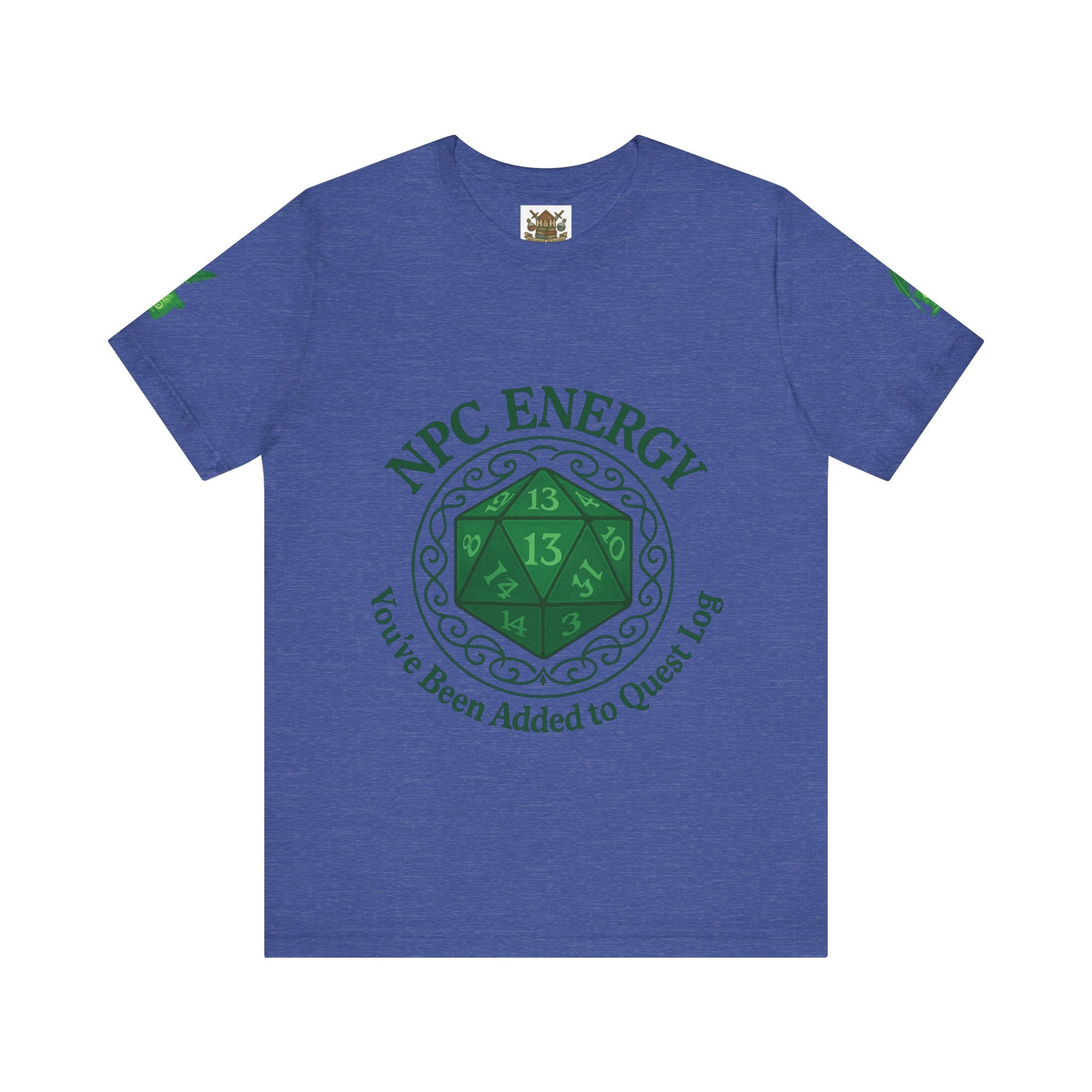 Funny Gamer Shirt – ‘You’ve Been Added to My Quest Log’ NPC Energy Tee for RPG Fans