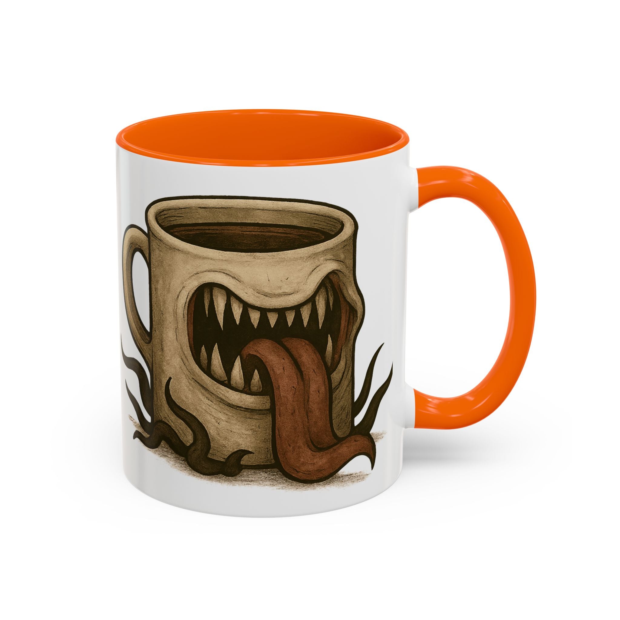 Funny RPG Mug – ‘This Mug Is a Mimic’ Coffee Cup for D&D Fans & Dungeon Crawlers