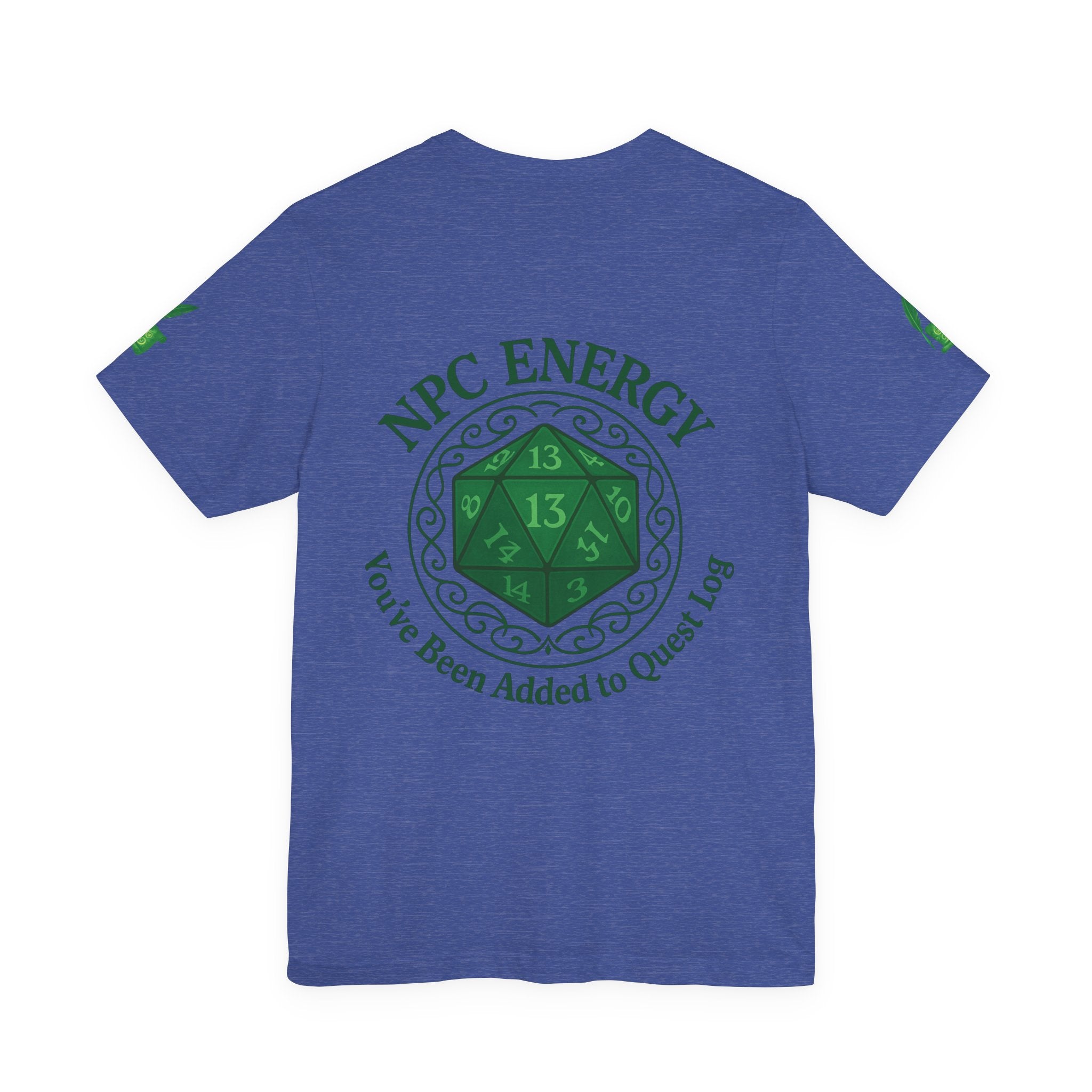 Funny Gamer Shirt – ‘You’ve Been Added to My Quest Log’ NPC Energy Tee for RPG Fans