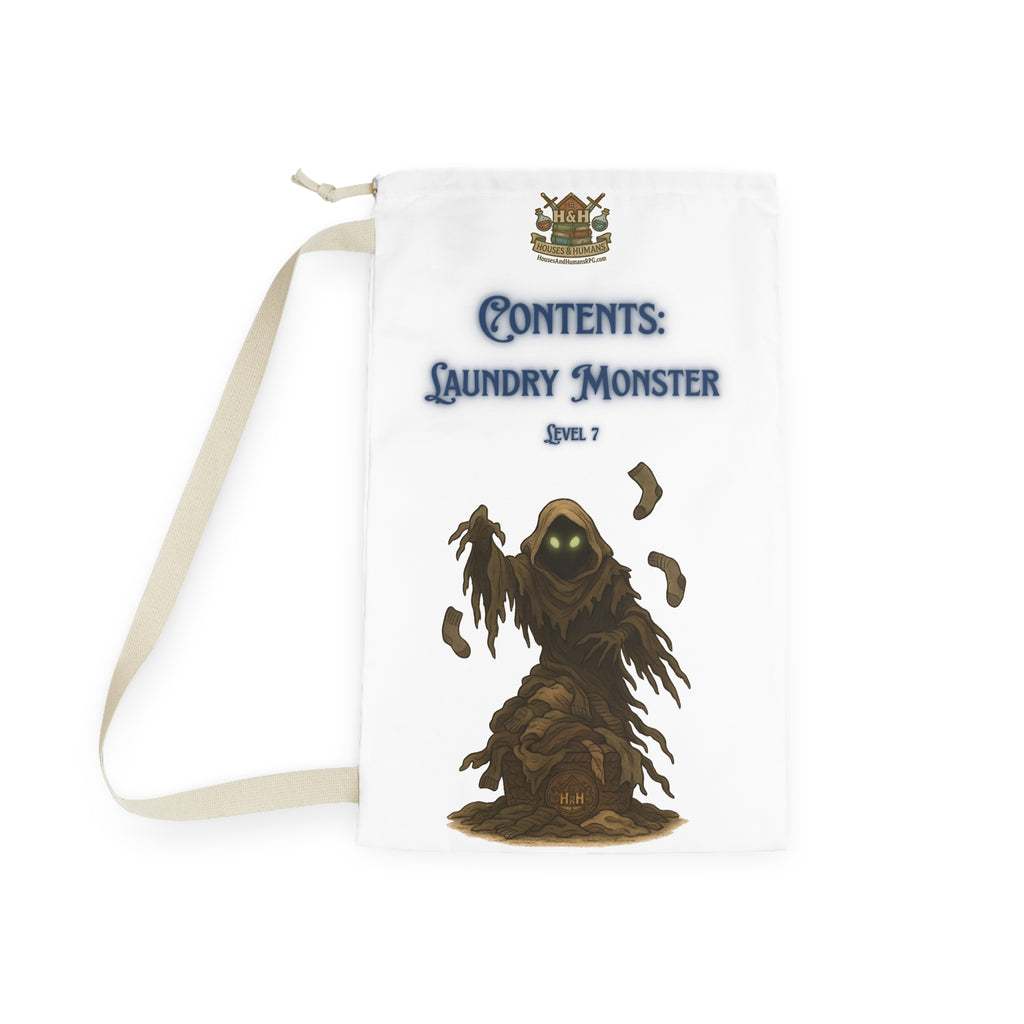 Laundry Monster Bag – Fun RPG-Inspired Storage Tote for College Students & Kids