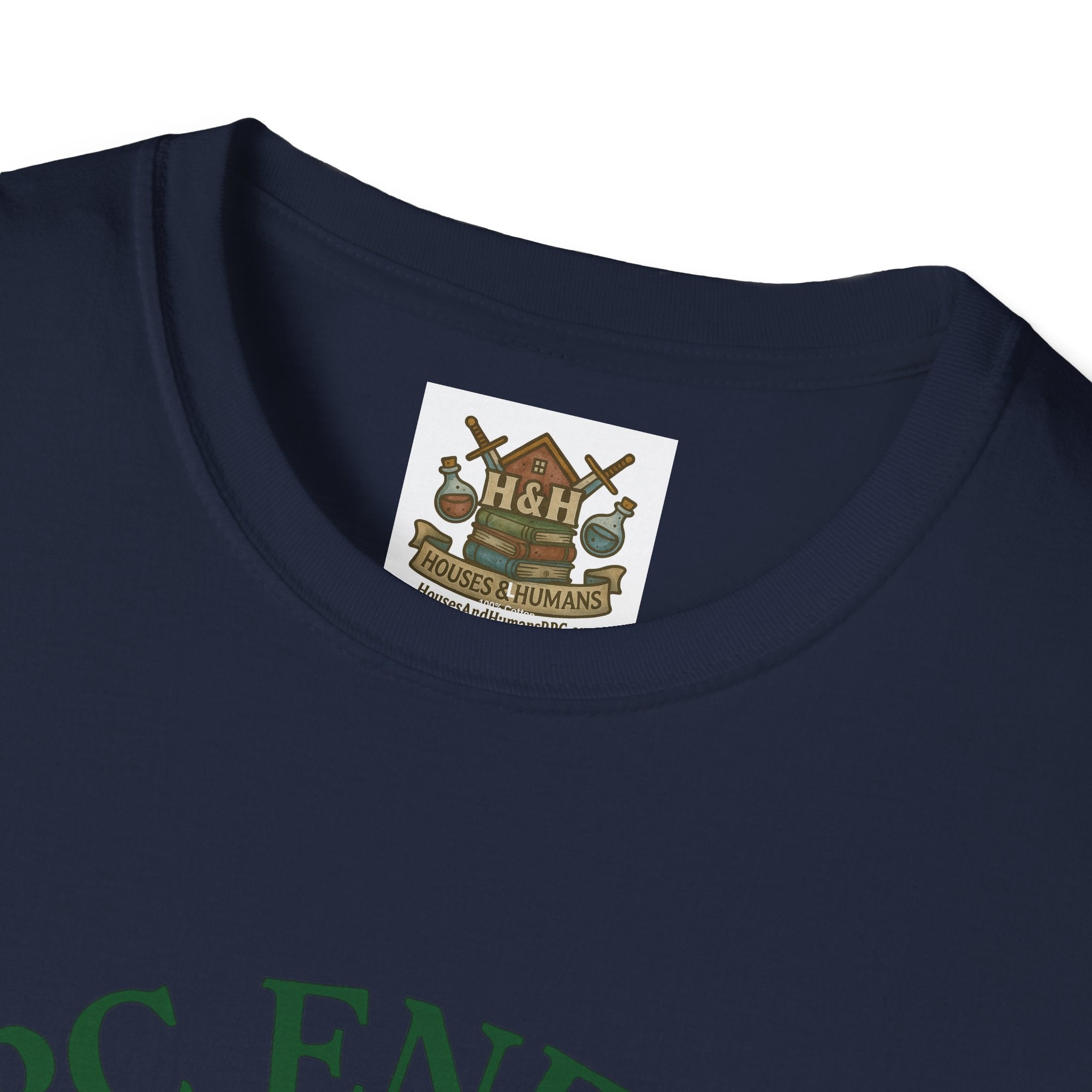 NPC Energy T-Shirt – D&D Gamer Tee: 'You've Been Added to Quest Log' (D20 Shirt)