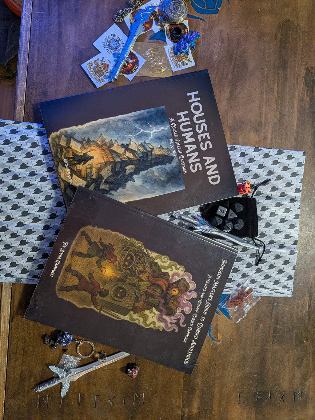 Cursed College Campaign: Graduation Survival Box (Limited Edition) Graduation Gift for Gamers | RPG College Survival Box