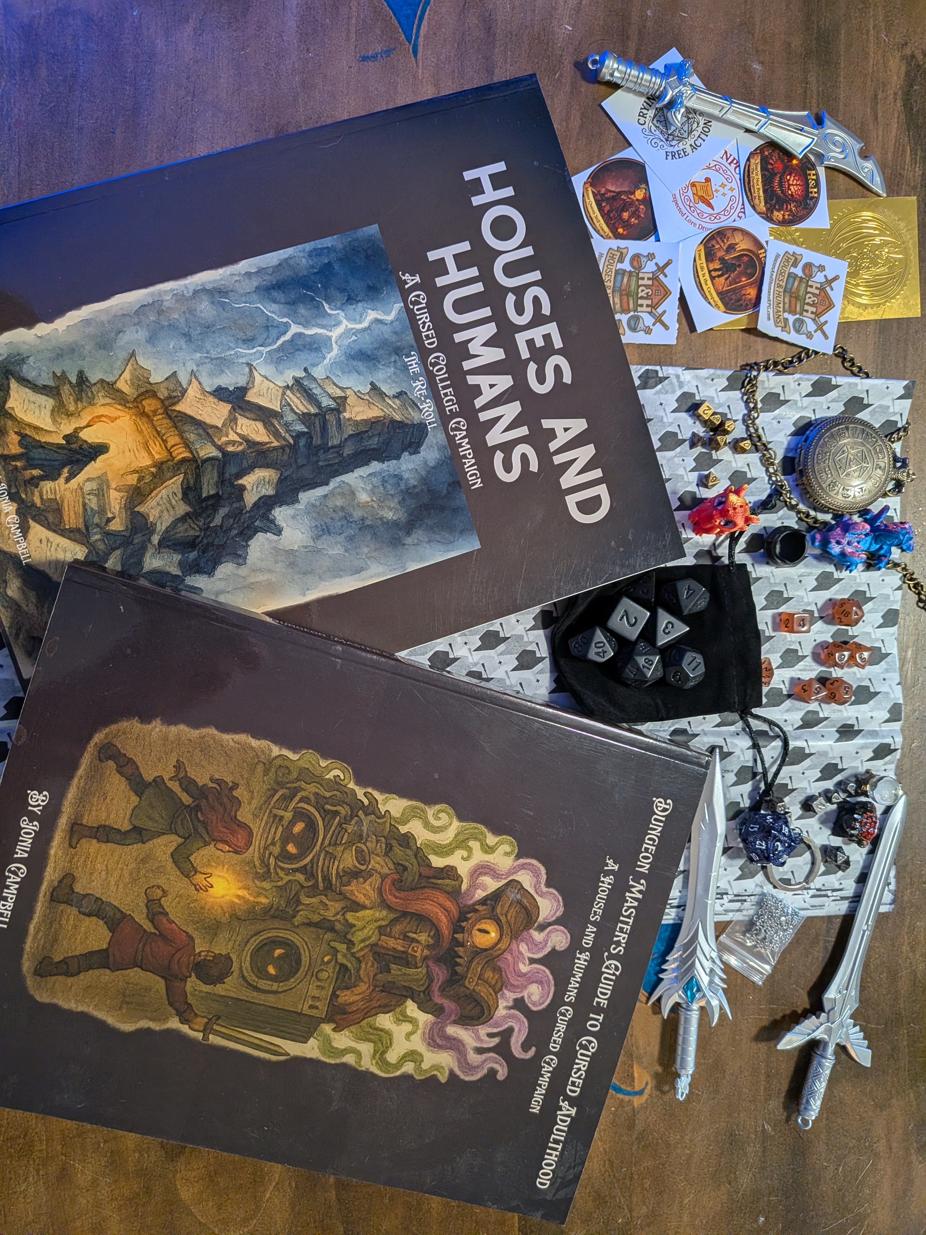 Cursed College Campaign: Graduation Survival Box (Limited Edition) Graduation Gift for Gamers | RPG College Survival Box