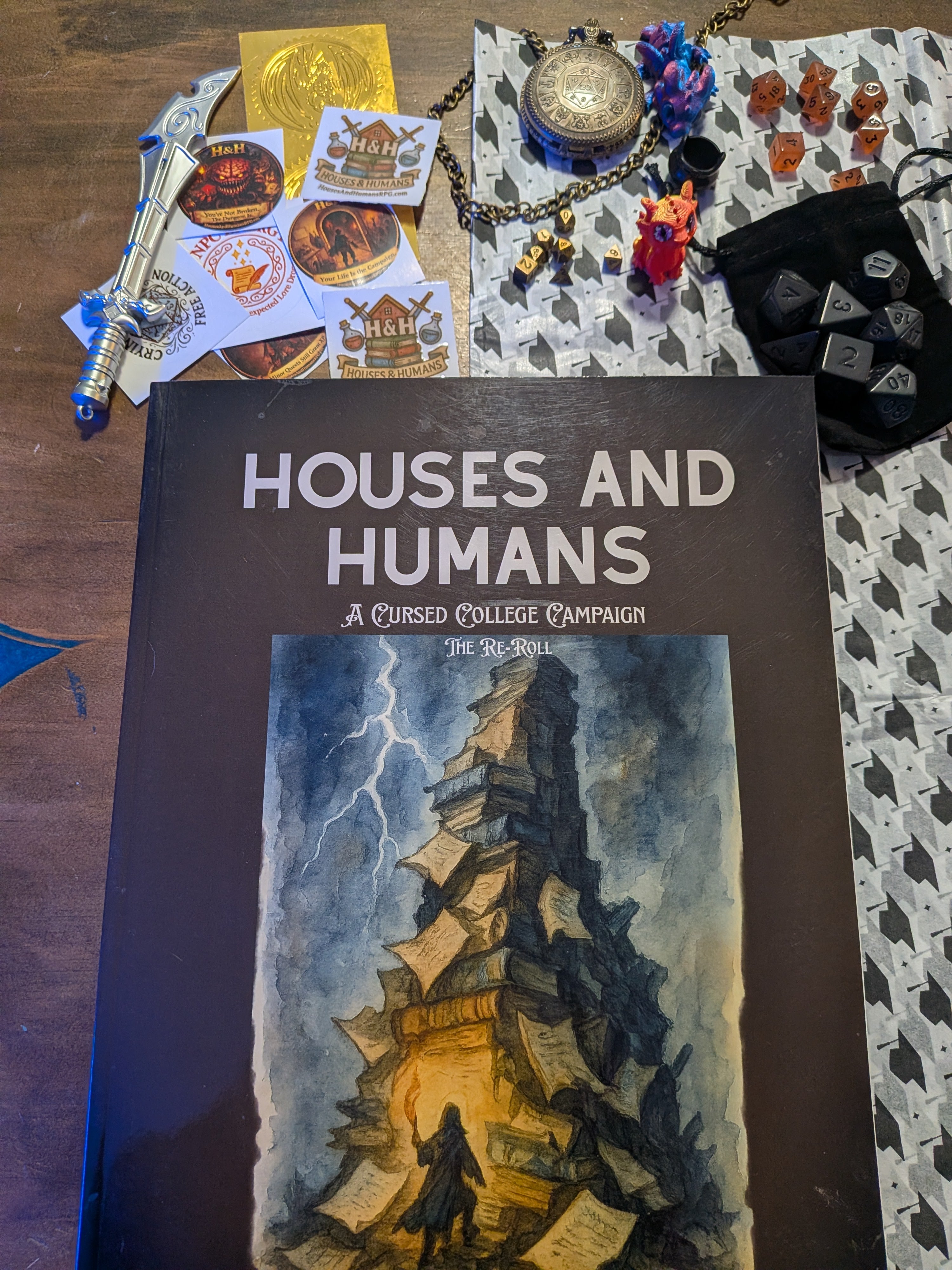 Graduation Gift Box | Dungeon Master’s Guide to Cursed Adulthood (Limited Edition) Graduation Gift for Gamers. RPG Adult Survival Box