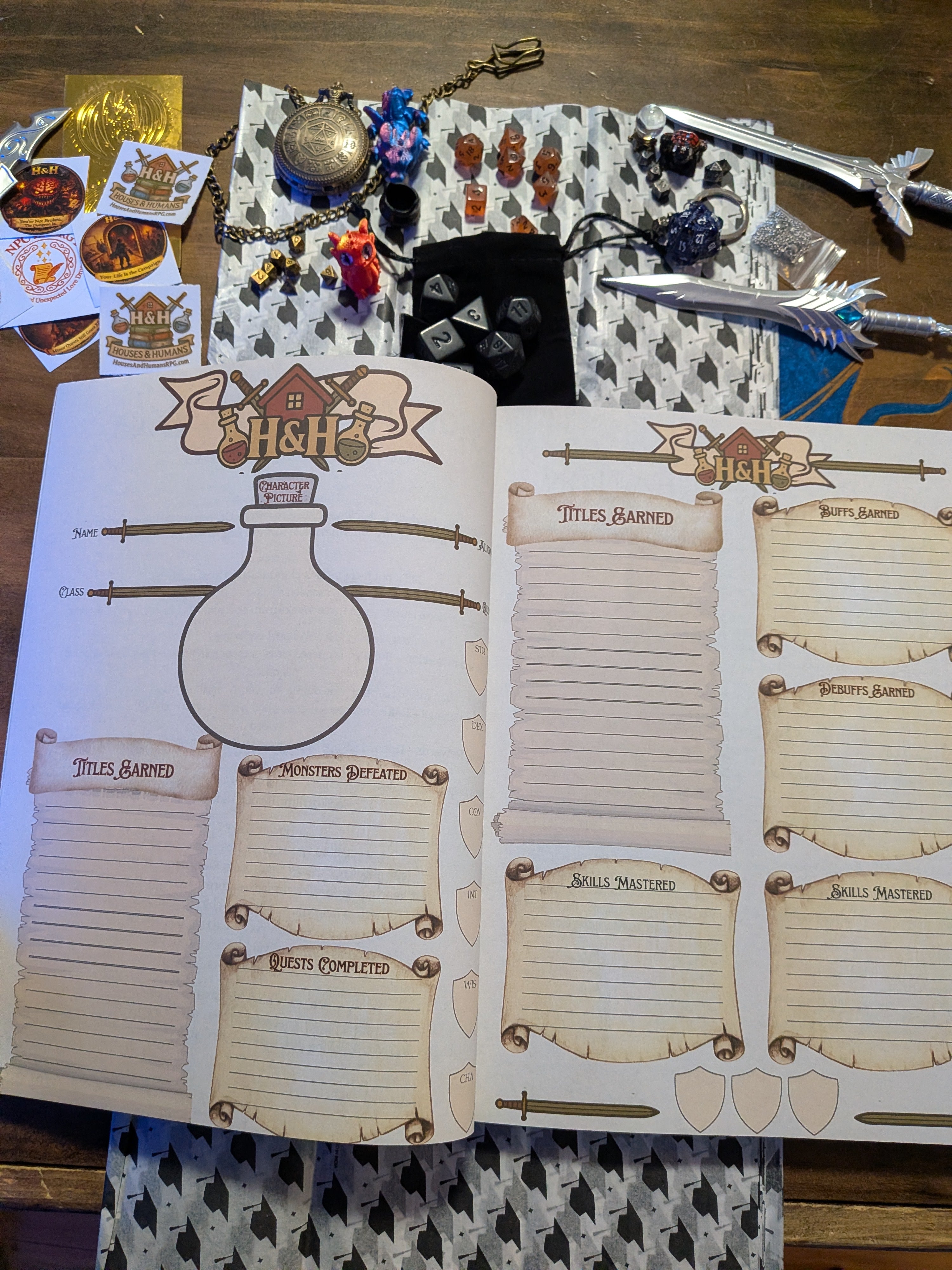 Graduation Gift Box | Dungeon Master’s Guide to Cursed Adulthood (Limited Edition) Graduation Gift for Gamers. RPG Adult Survival Box