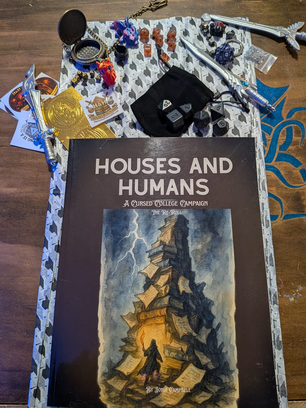 Cursed College Campaign: Graduation Survival Box (Limited Edition) Graduation Gift for Gamers | RPG College Survival Box