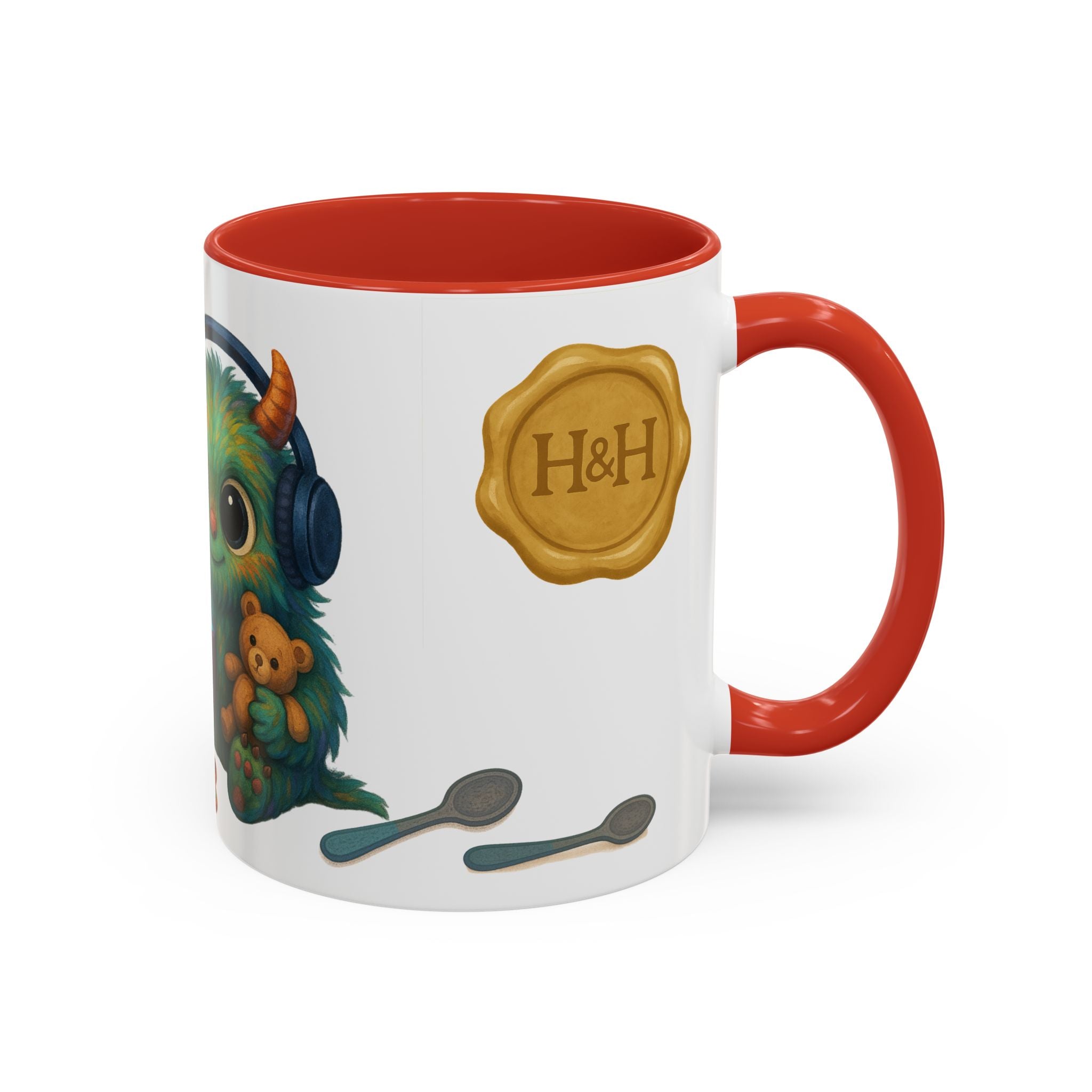 Neurodivergent Mug – 'Potion of Masking' Coffee Cup with Cute Autism Monster Art