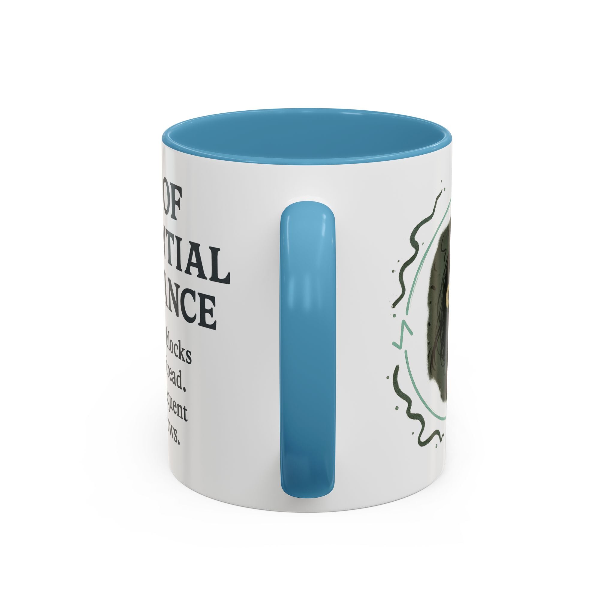 Mug of Existential Resistance – Funny Anxiety Relief Coffee Mug (RPG Edition)