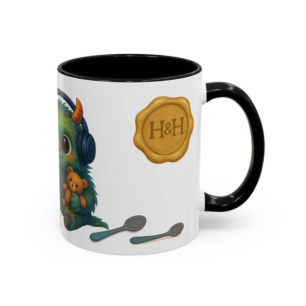 Neurodivergent Mug – 'Potion of Masking' Coffee Cup with Cute Autism Monster Art