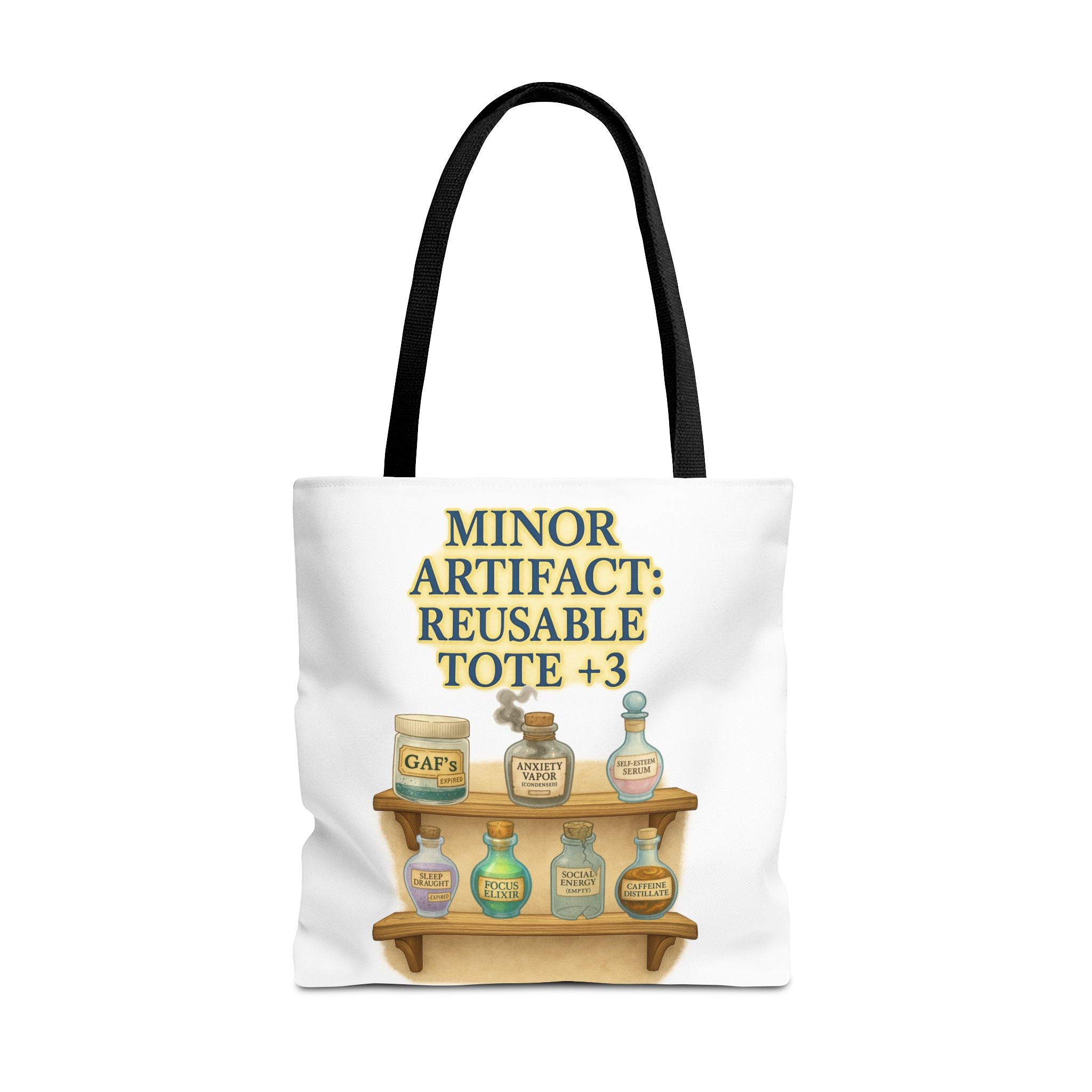 Eco-Friendly RPG Bag – ‘Minor Artifact: Alchemist’s Pantry’ Reusable Tote for Gamers