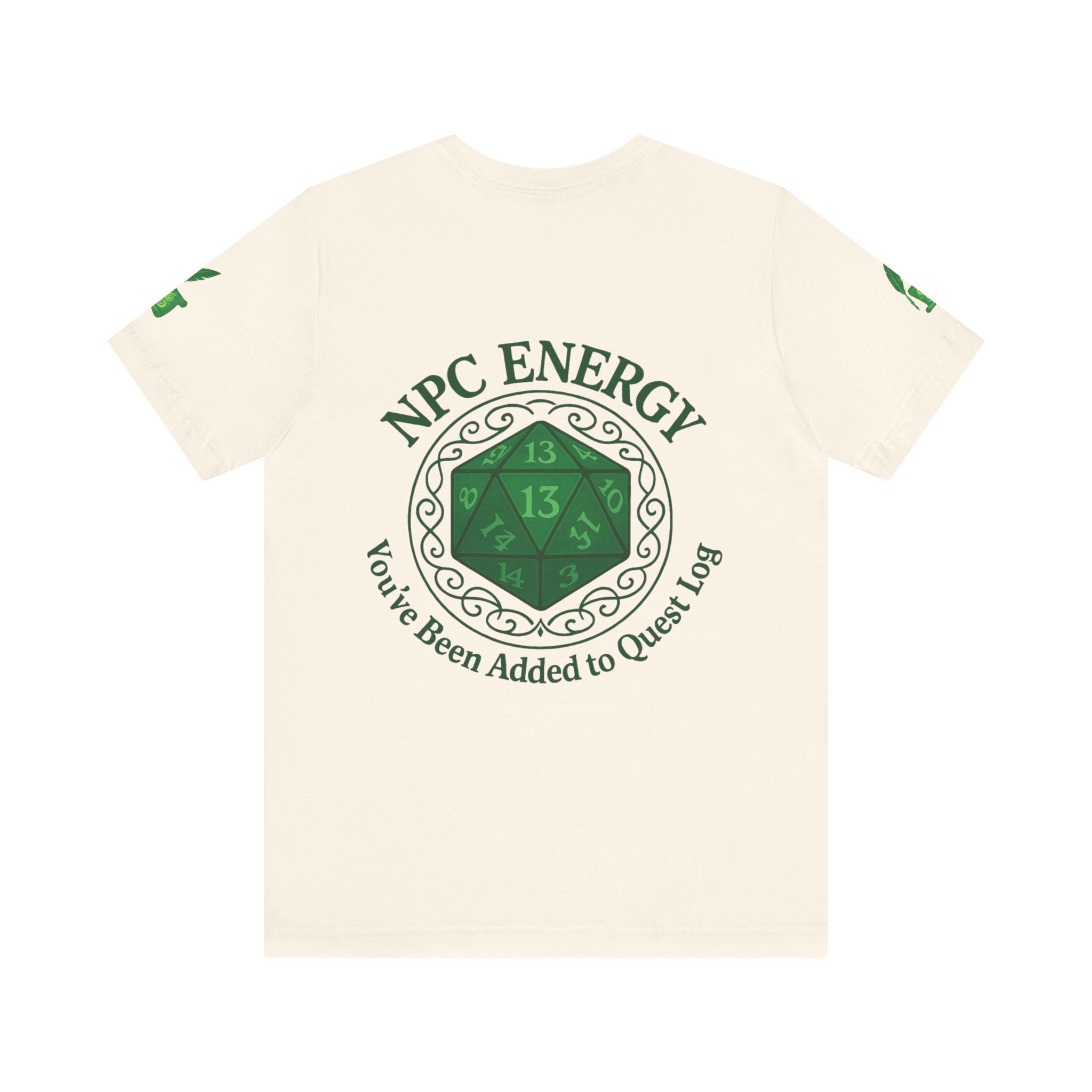 Funny Gamer Shirt – ‘You’ve Been Added to My Quest Log’ NPC Energy Tee for RPG Fans