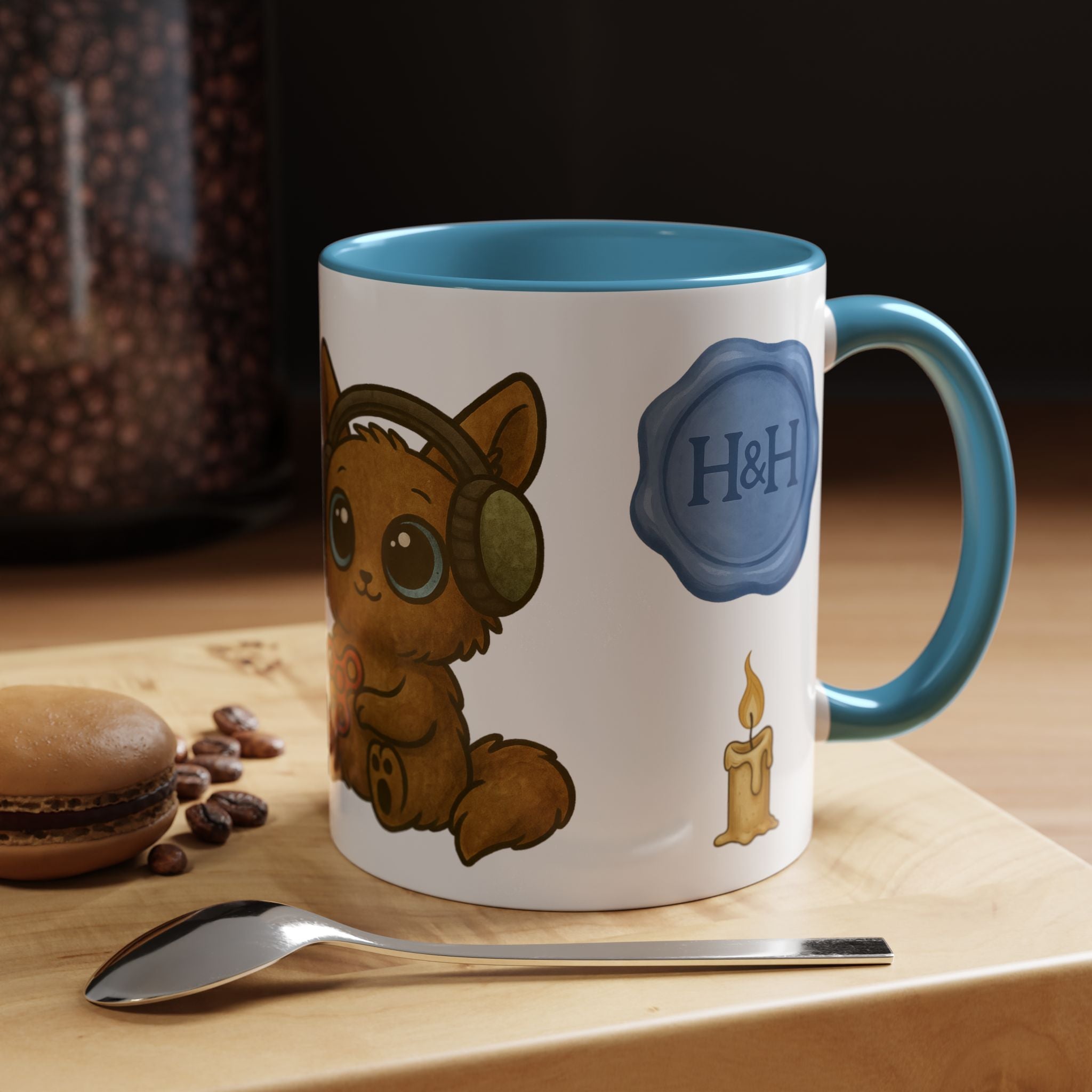 TTRPG Mug – ‘Emotional Support Beverage’ Mental Health Humor Cup for Gamers