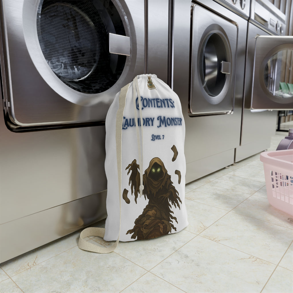 Laundry Monster Bag – Fun RPG-Inspired Storage Tote for College Students & Kids