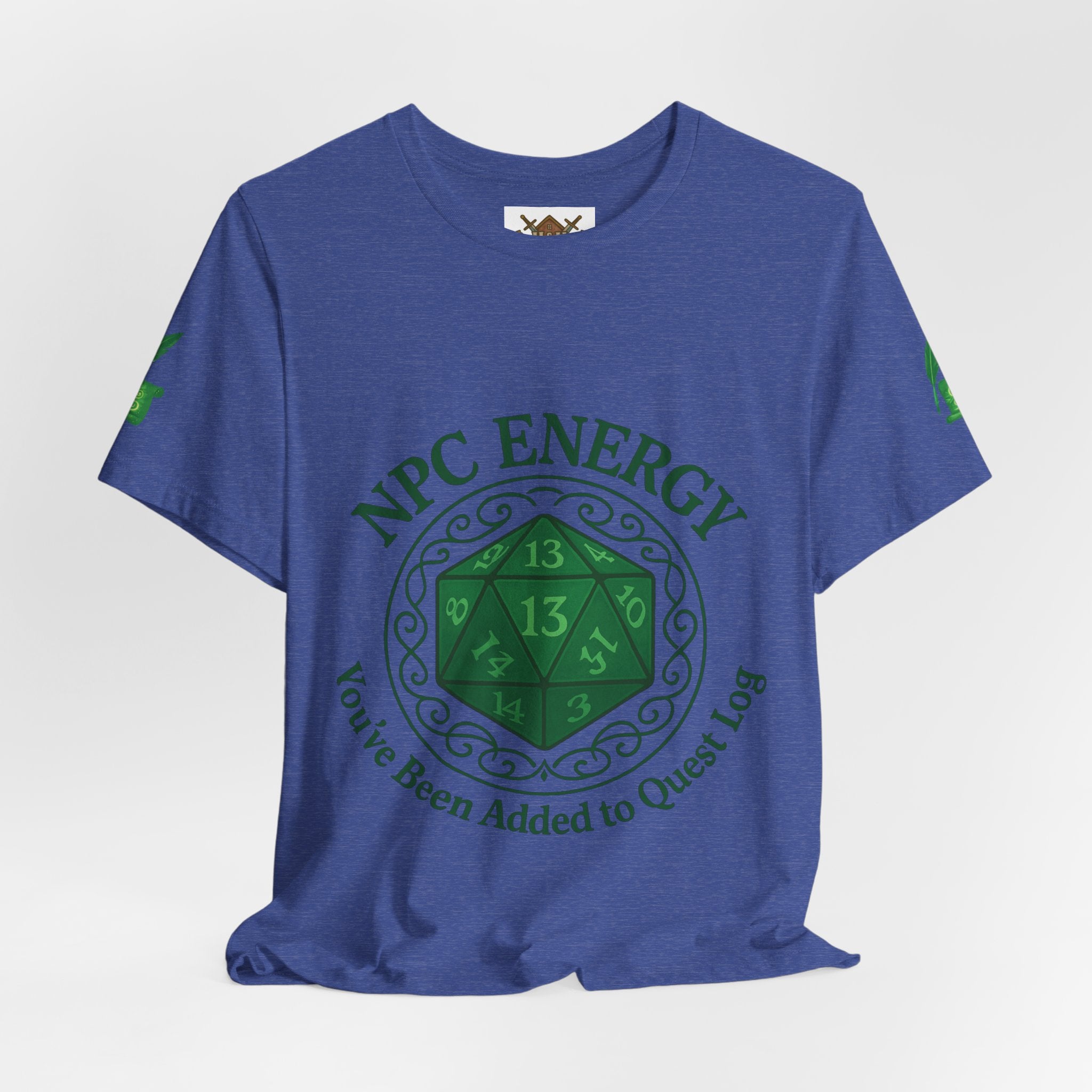 Funny Gamer Shirt – ‘You’ve Been Added to My Quest Log’ NPC Energy Tee for RPG Fans