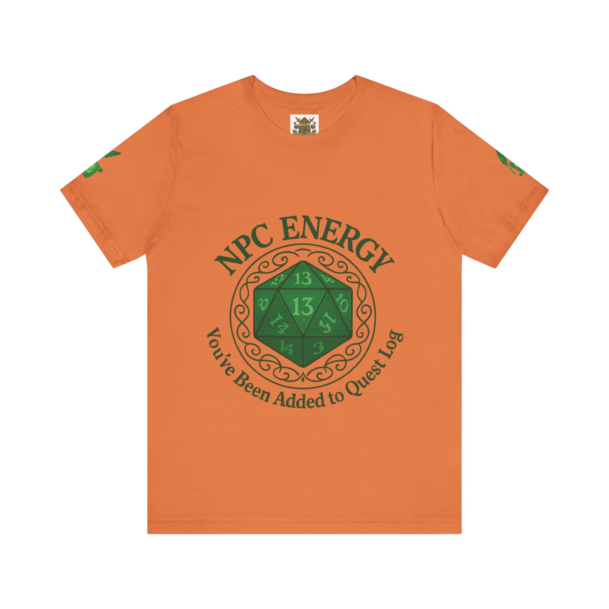 Funny Gamer Shirt – ‘You’ve Been Added to My Quest Log’ NPC Energy Tee for RPG Fans