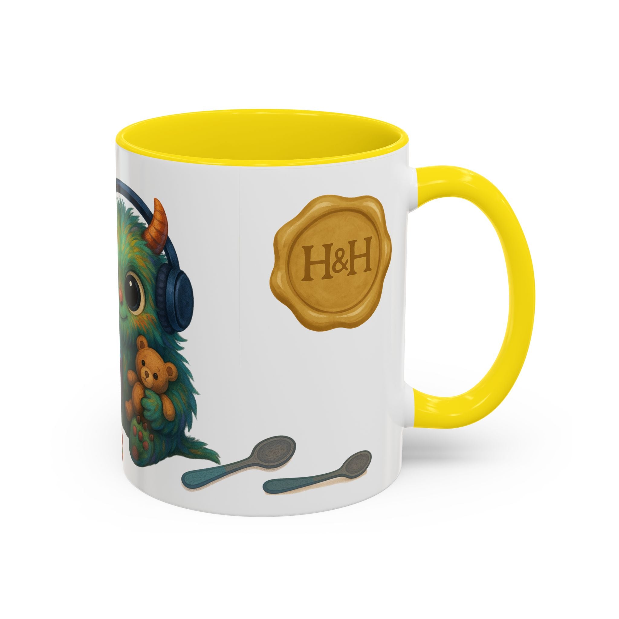 Neurodivergent Mug – 'Potion of Masking' Coffee Cup with Cute Autism Monster Art