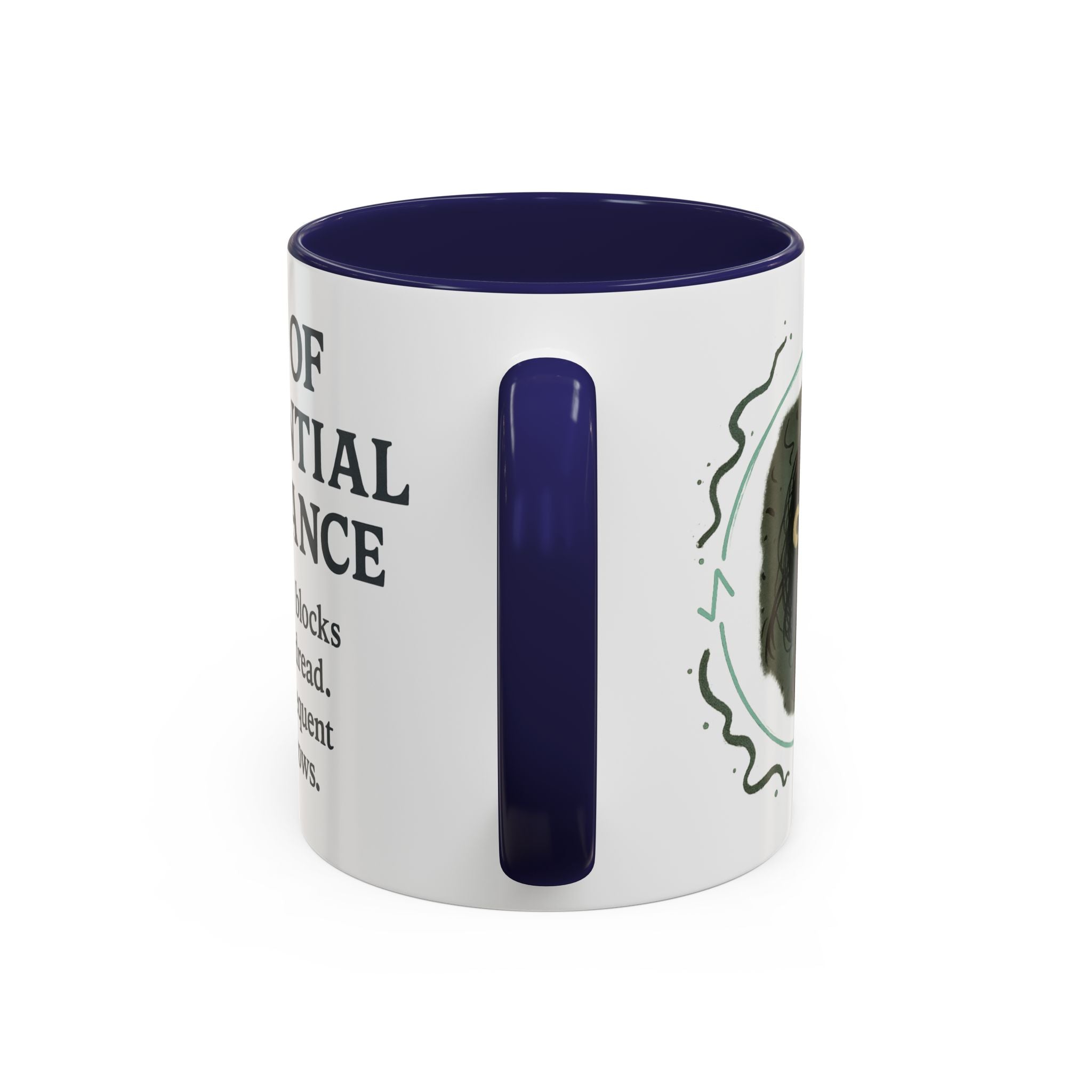 Mug of Existential Resistance – Funny Anxiety Relief Coffee Mug (RPG Edition)