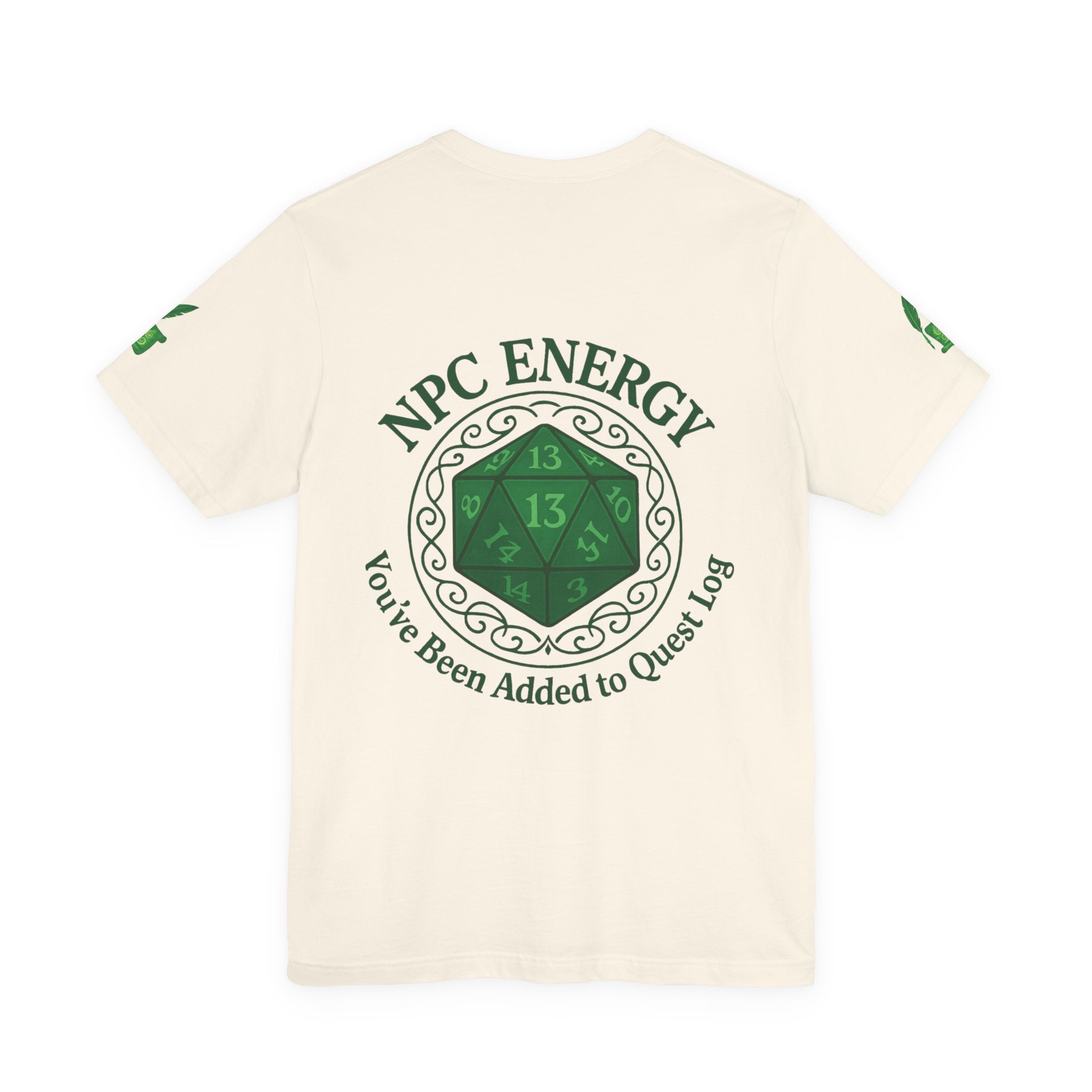 Funny Gamer Shirt – ‘You’ve Been Added to My Quest Log’ NPC Energy Tee for RPG Fans