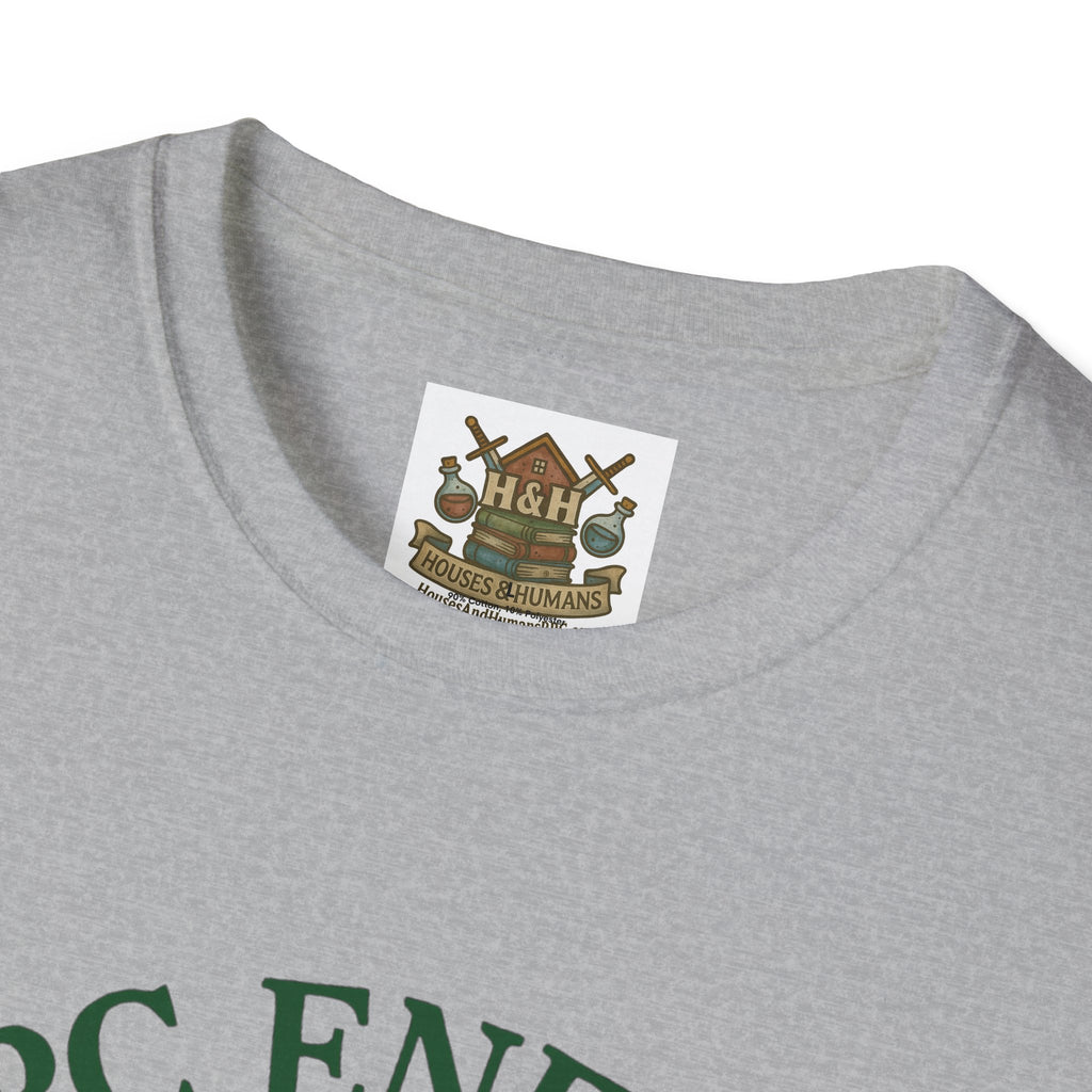 NPC Energy T-Shirt – D&D Gamer Tee: 'You've Been Added to Quest Log' (D20 Shirt)