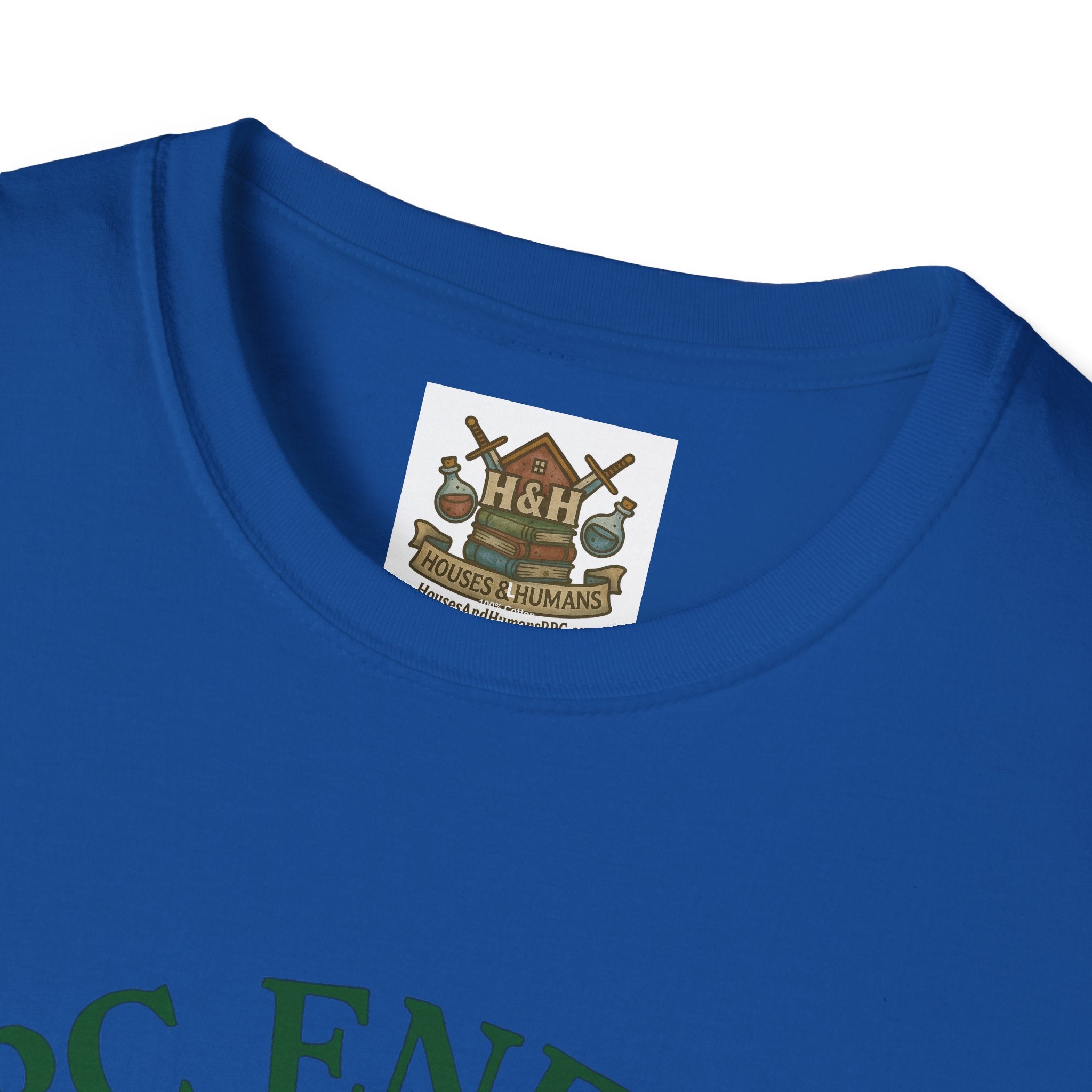NPC Energy T-Shirt – D&D Gamer Tee: 'You've Been Added to Quest Log' (D20 Shirt)