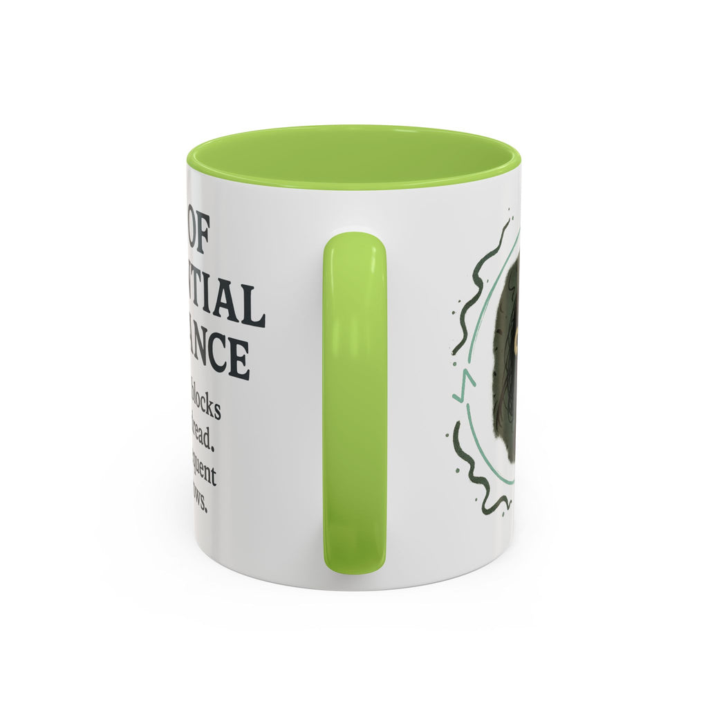Mug of Existential Resistance – Funny Anxiety Relief Coffee Mug (RPG Edition)