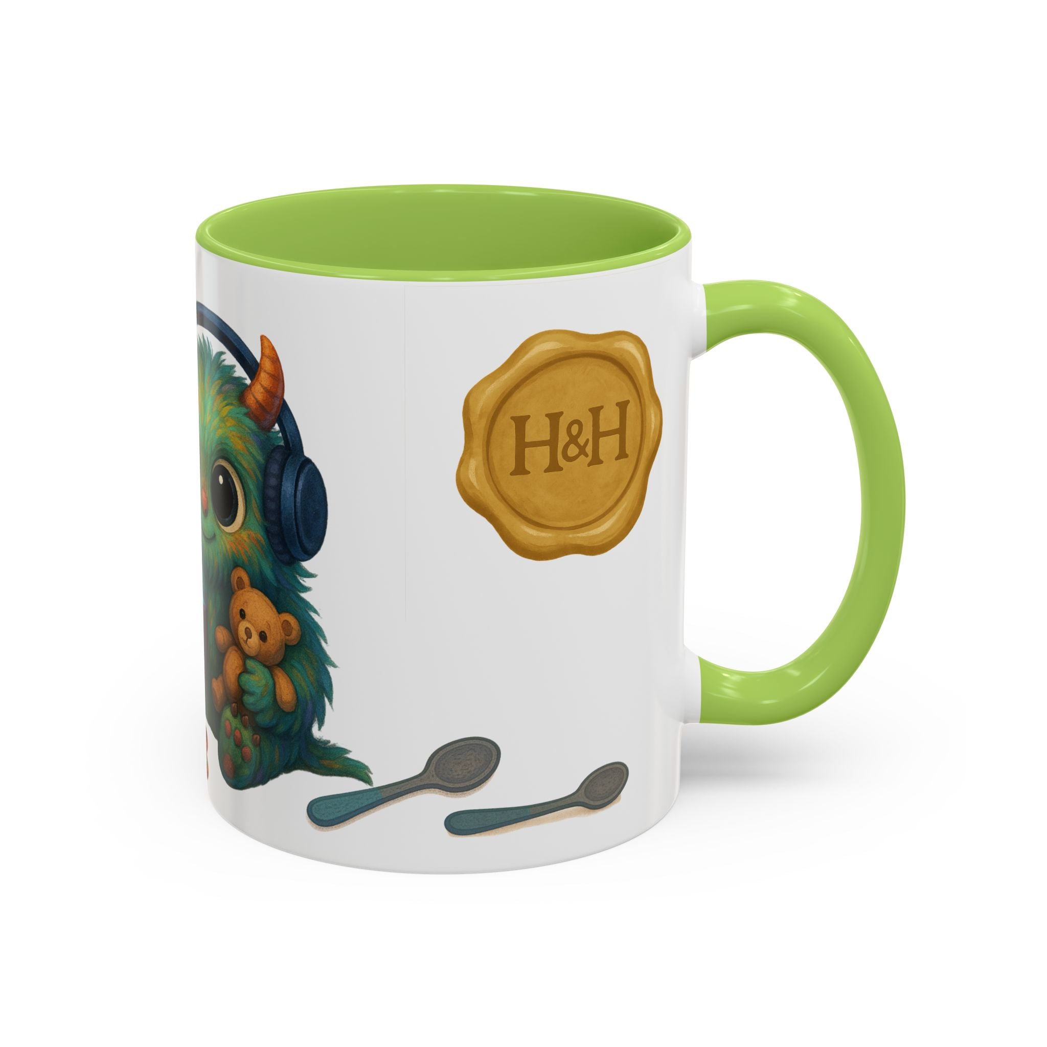 Neurodivergent Mug – 'Potion of Masking' Coffee Cup with Cute Autism Monster Art