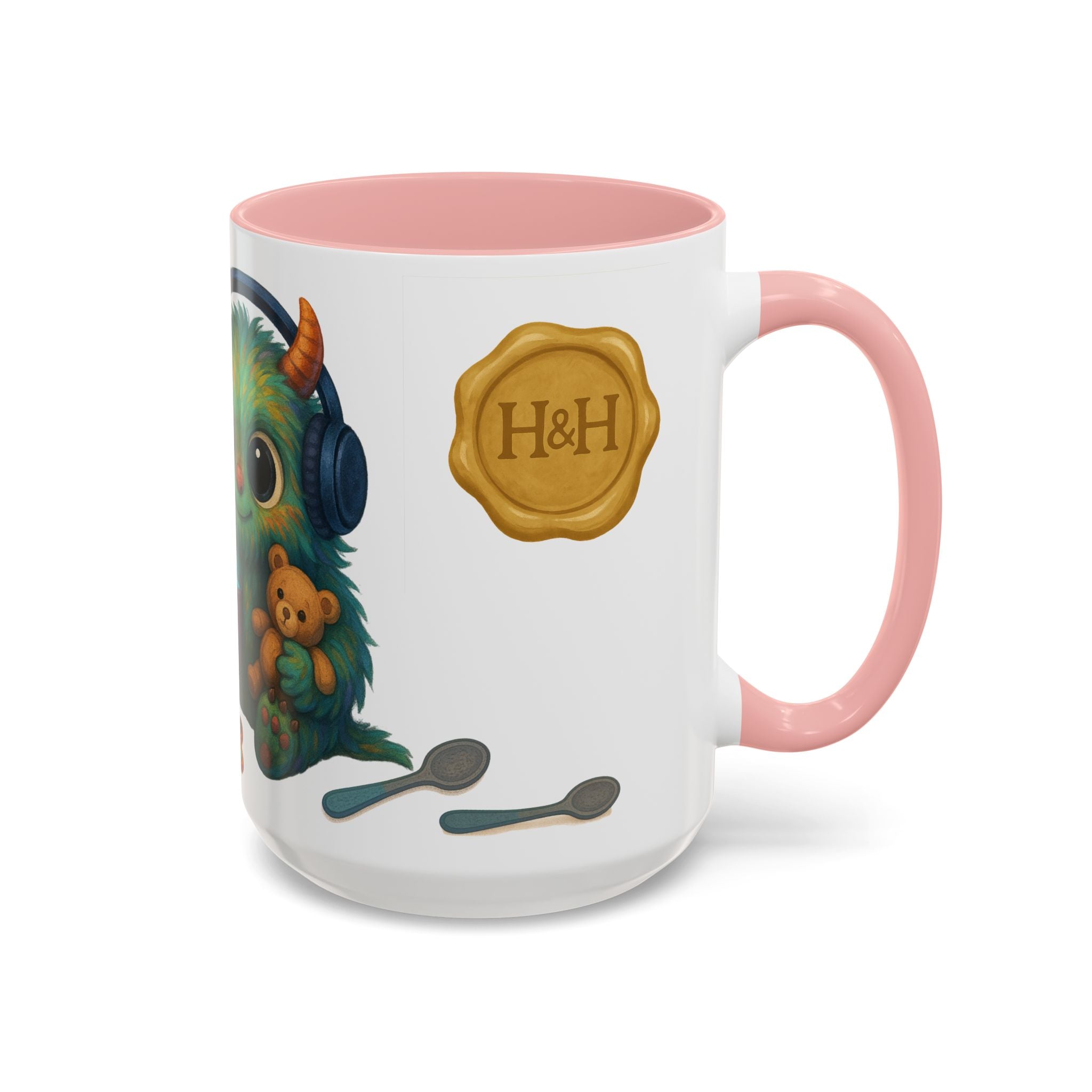 Neurodivergent Mug – 'Potion of Masking' Coffee Cup with Cute Autism Monster Art