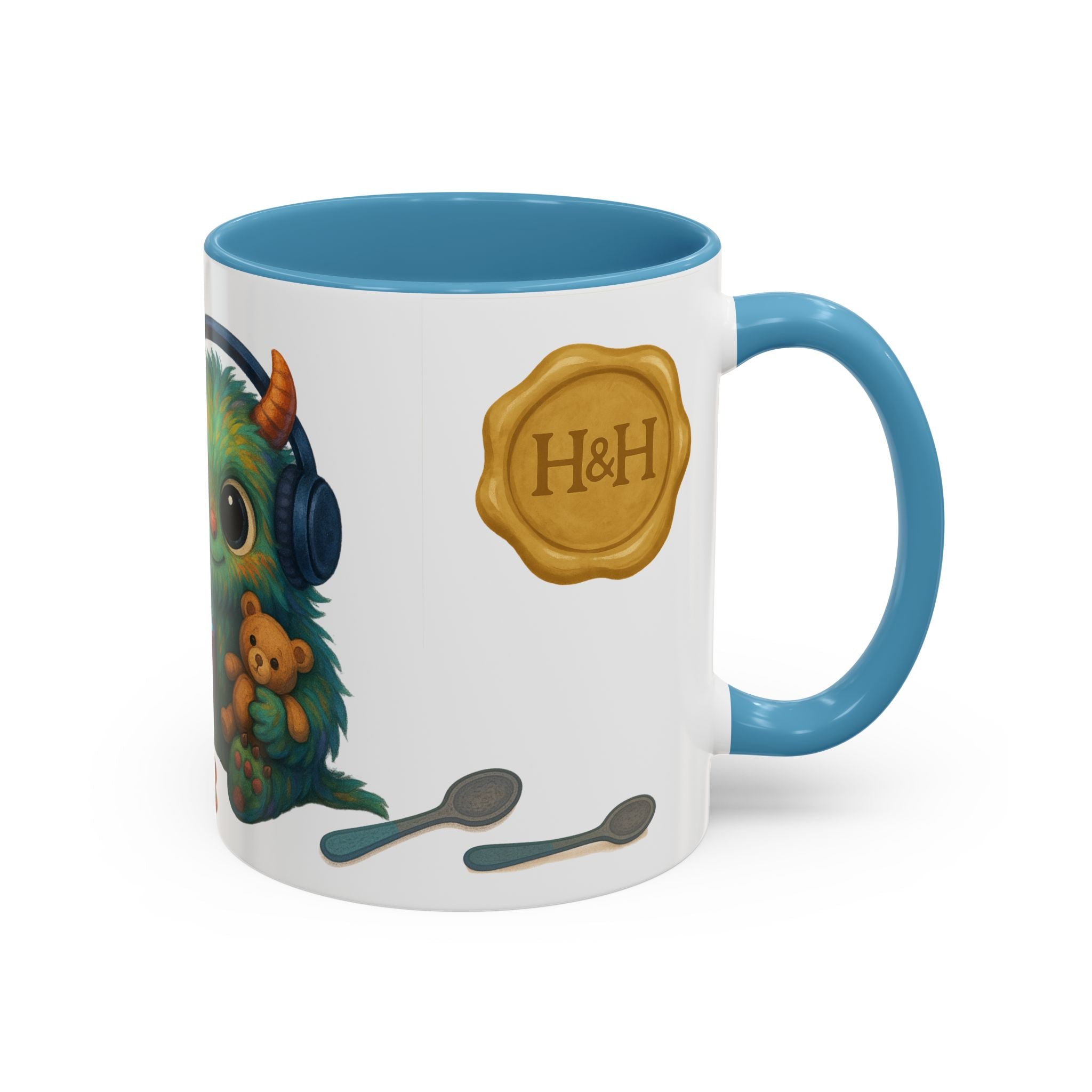 Neurodivergent Mug – 'Potion of Masking' Coffee Cup with Cute Autism Monster Art
