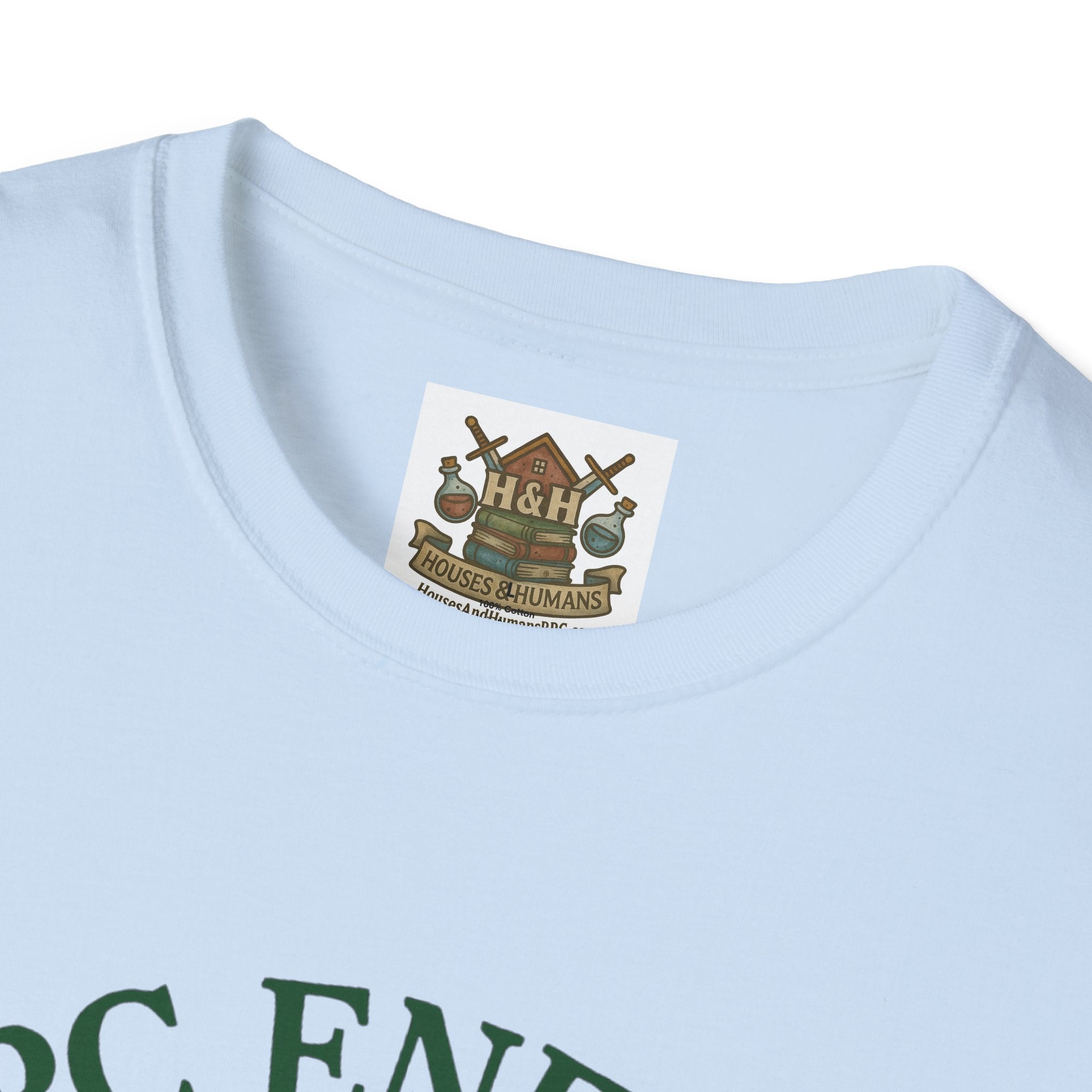 NPC Energy T-Shirt – D&D Gamer Tee: 'You've Been Added to Quest Log' (D20 Shirt)