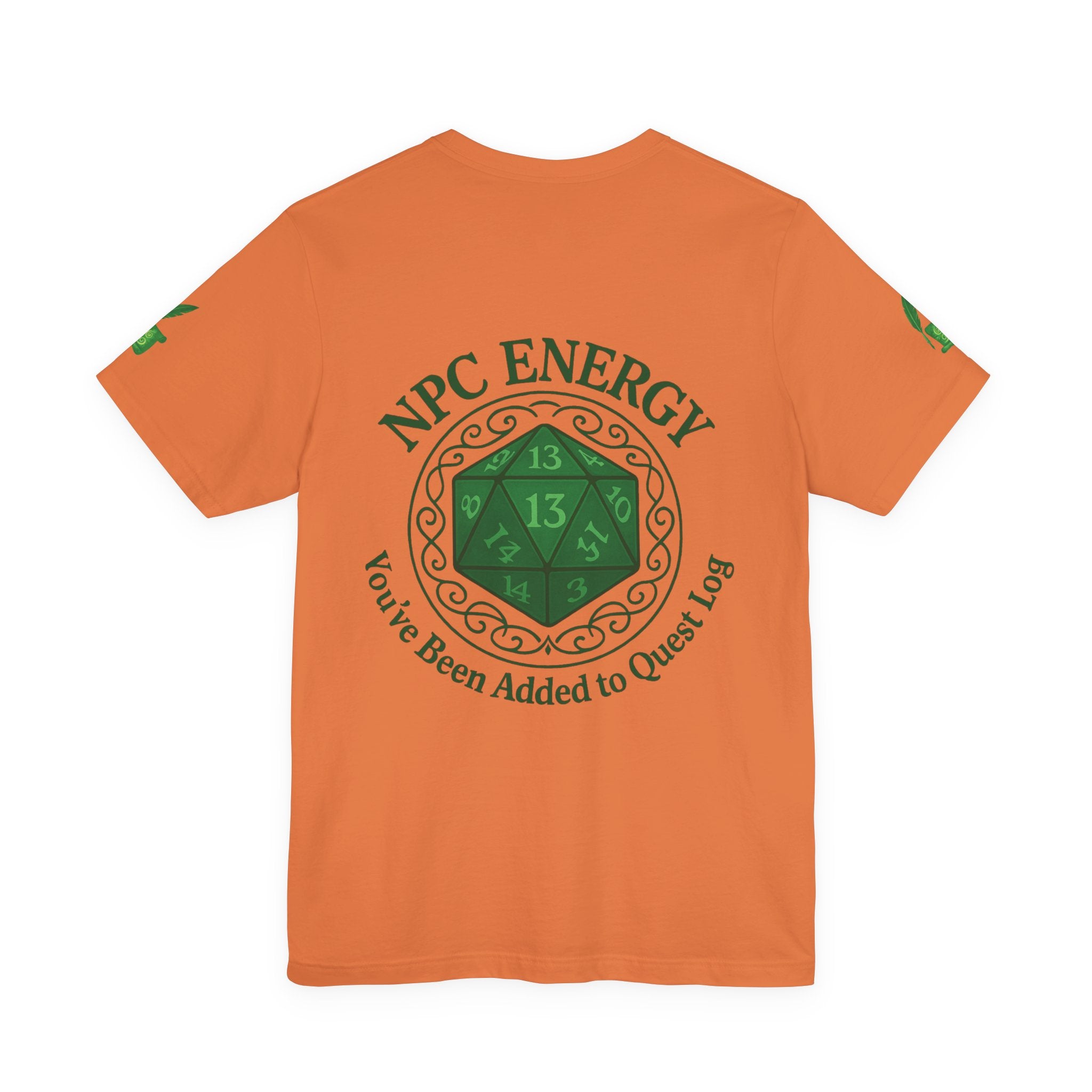 Funny Gamer Shirt – ‘You’ve Been Added to My Quest Log’ NPC Energy Tee for RPG Fans