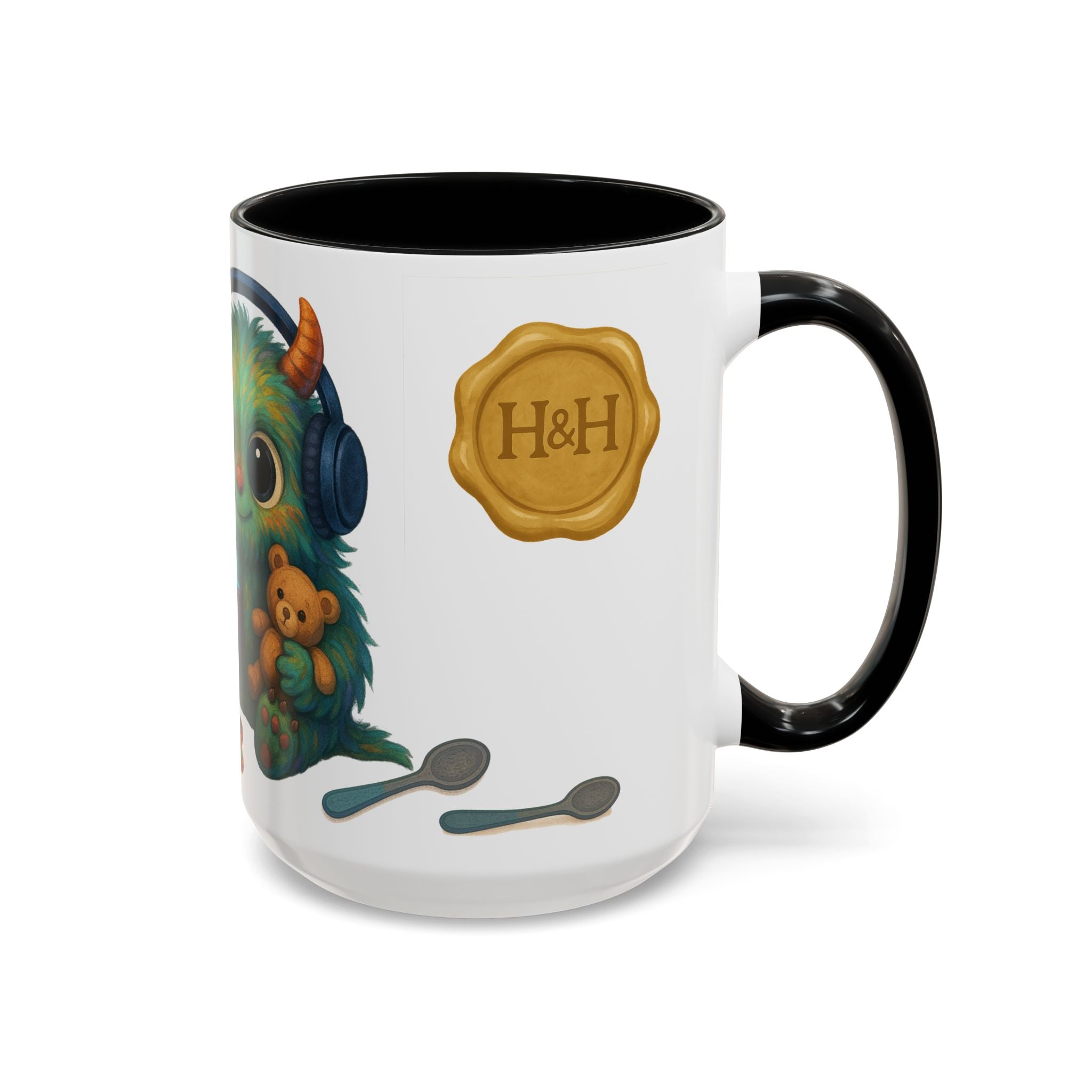 Neurodivergent Mug – 'Potion of Masking' Coffee Cup with Cute Autism Monster Art
