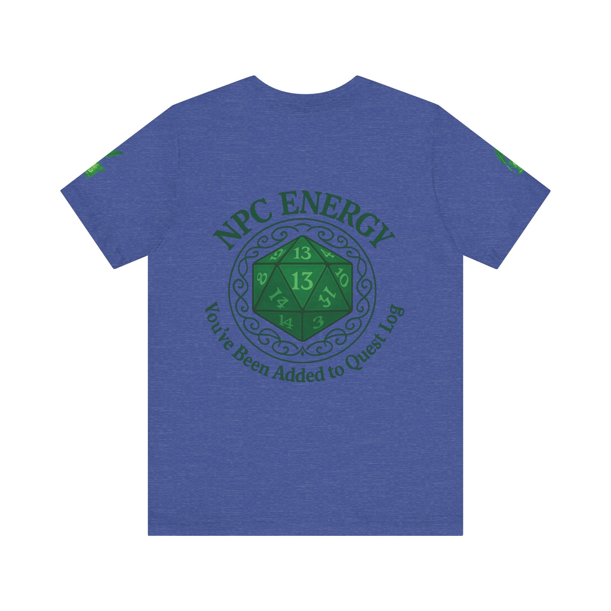 Funny Gamer Shirt – ‘You’ve Been Added to My Quest Log’ NPC Energy Tee for RPG Fans