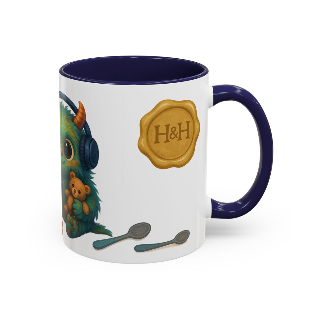 Neurodivergent Mug – 'Potion of Masking' Coffee Cup with Cute Autism Monster Art