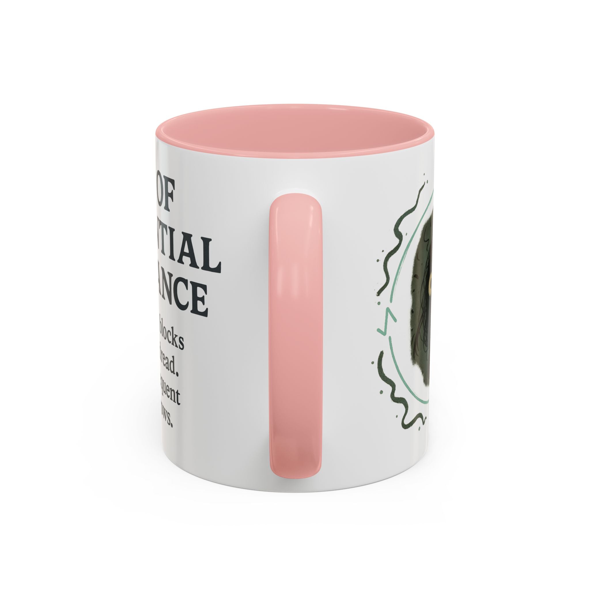 Mug of Existential Resistance – Funny Anxiety Relief Coffee Mug (RPG Edition)