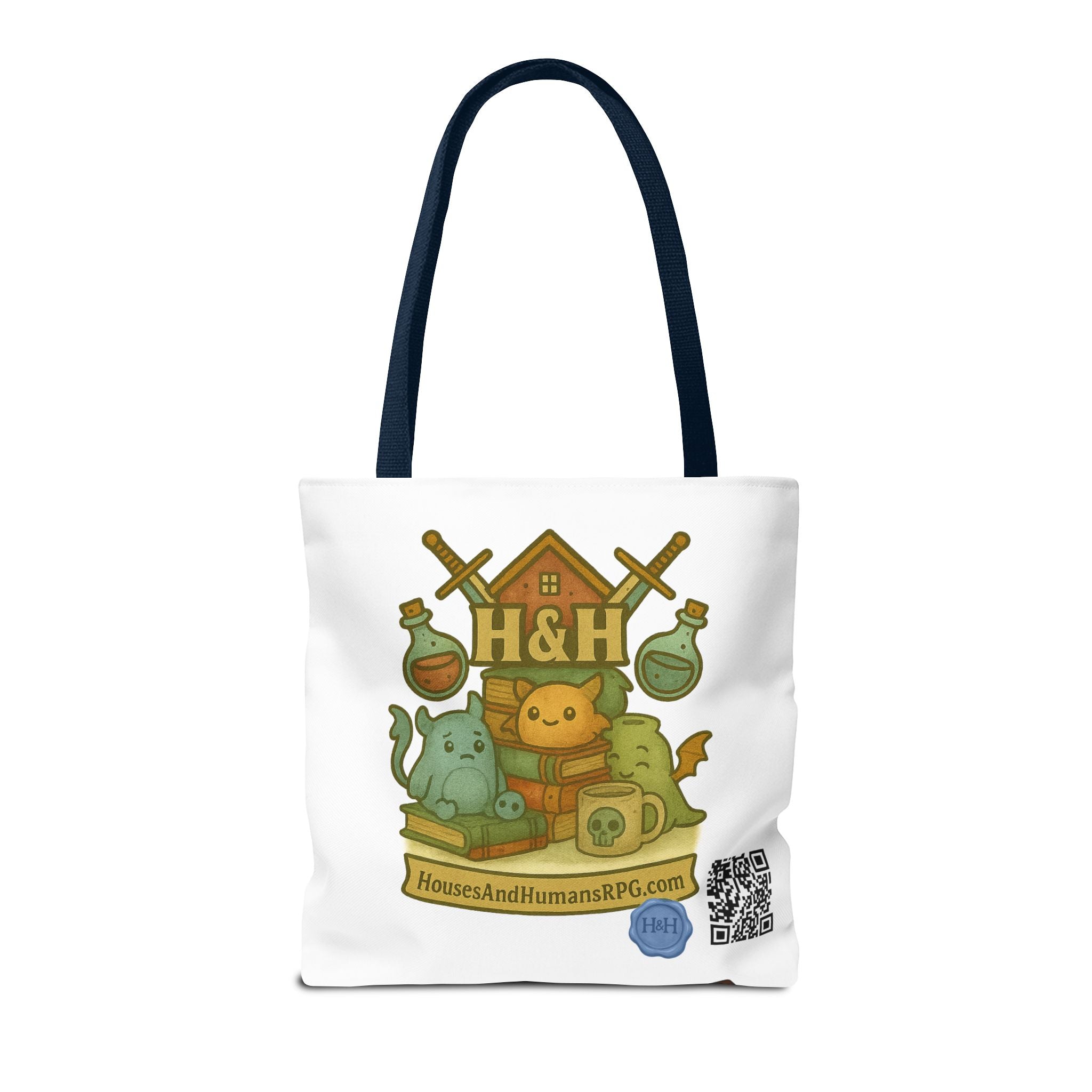 RPG Tote Bag – ‘It’s Not Hoarding, It’s Inventory’ Eco-Friendly Houses & Humans Tote