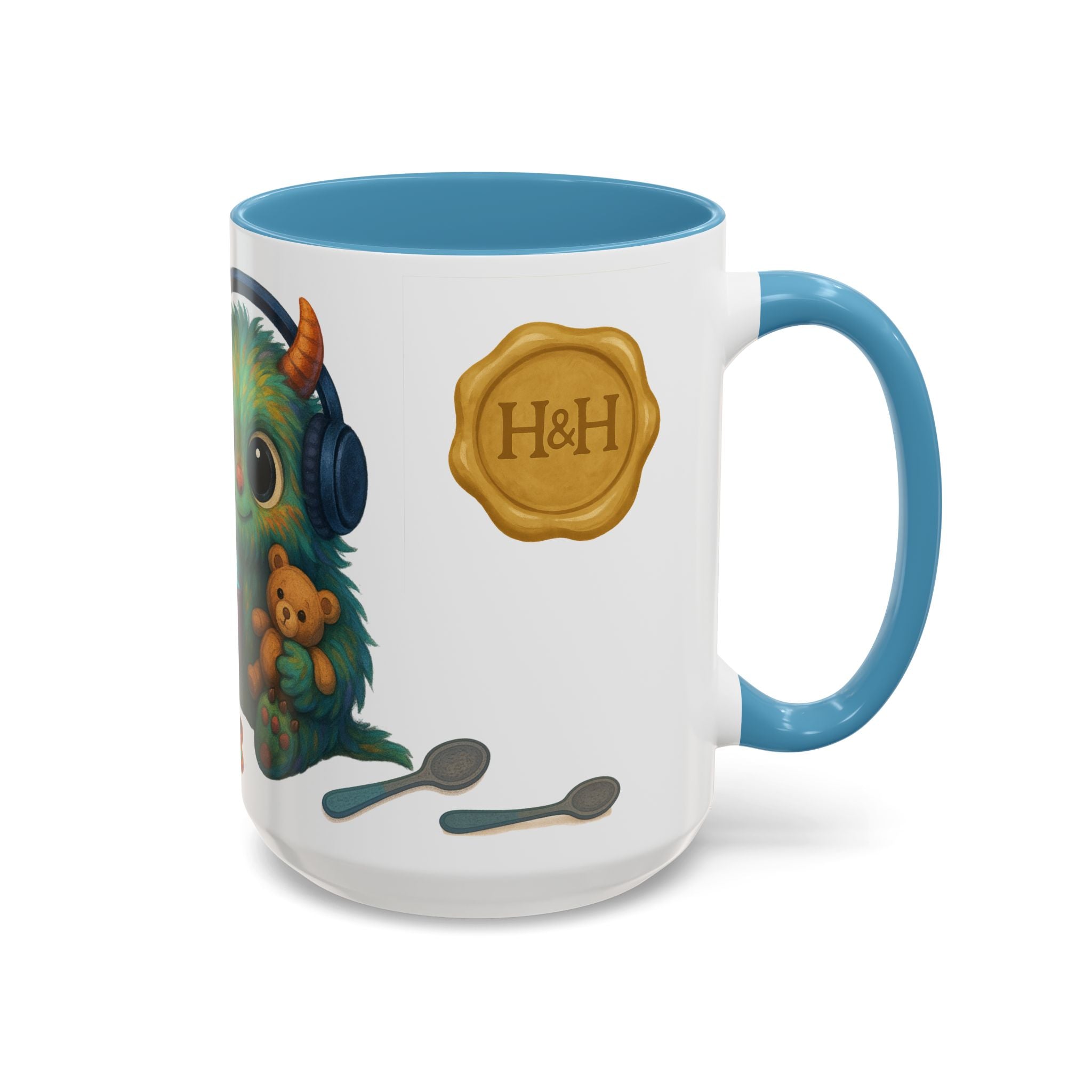 Neurodivergent Mug – 'Potion of Masking' Coffee Cup with Cute Autism Monster Art