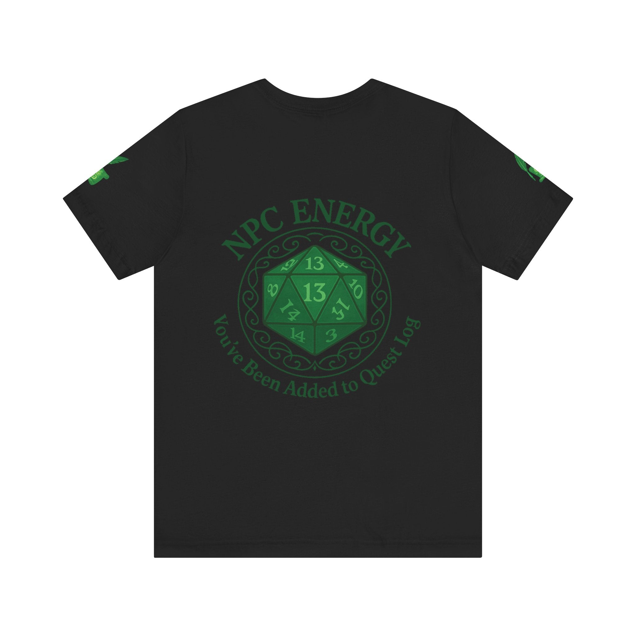 Funny Gamer Shirt – ‘You’ve Been Added to My Quest Log’ NPC Energy Tee for RPG Fans