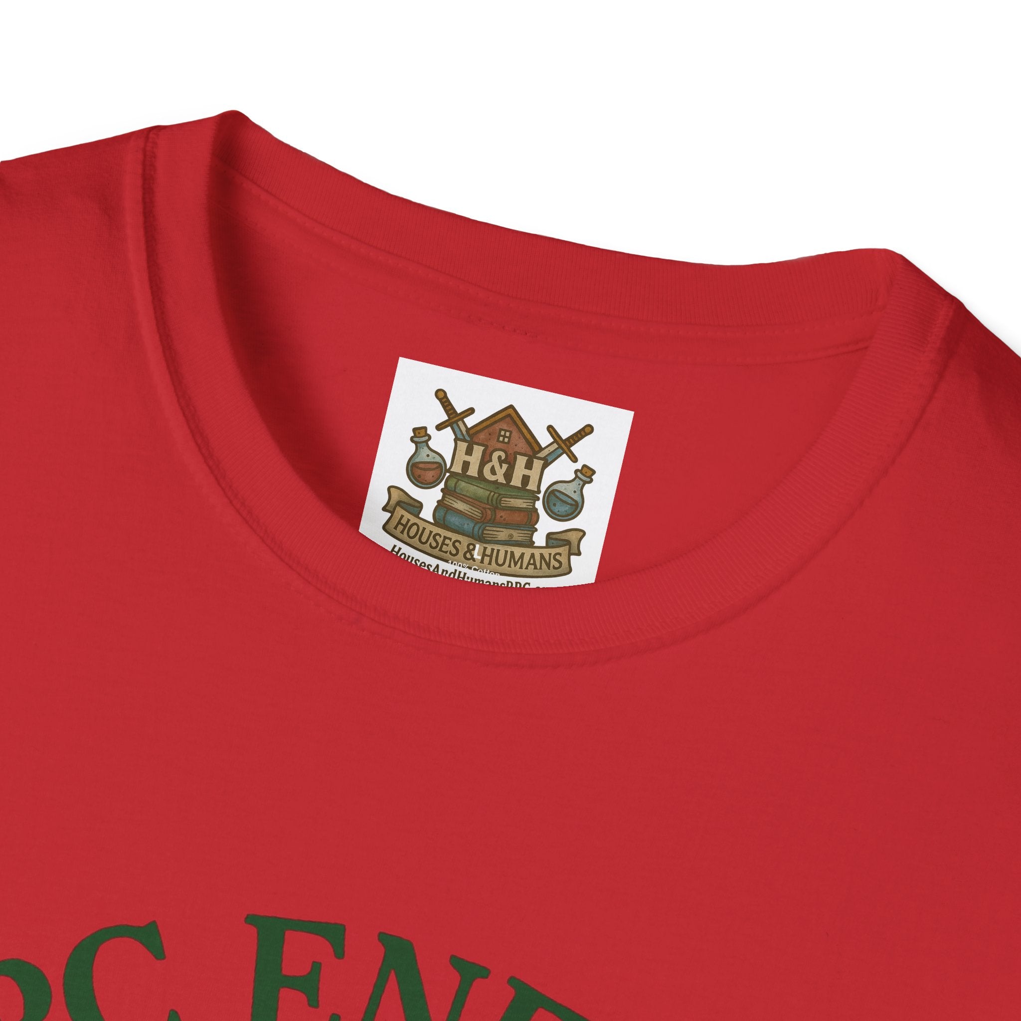 NPC Energy T-Shirt – D&D Gamer Tee: 'You've Been Added to Quest Log' (D20 Shirt)