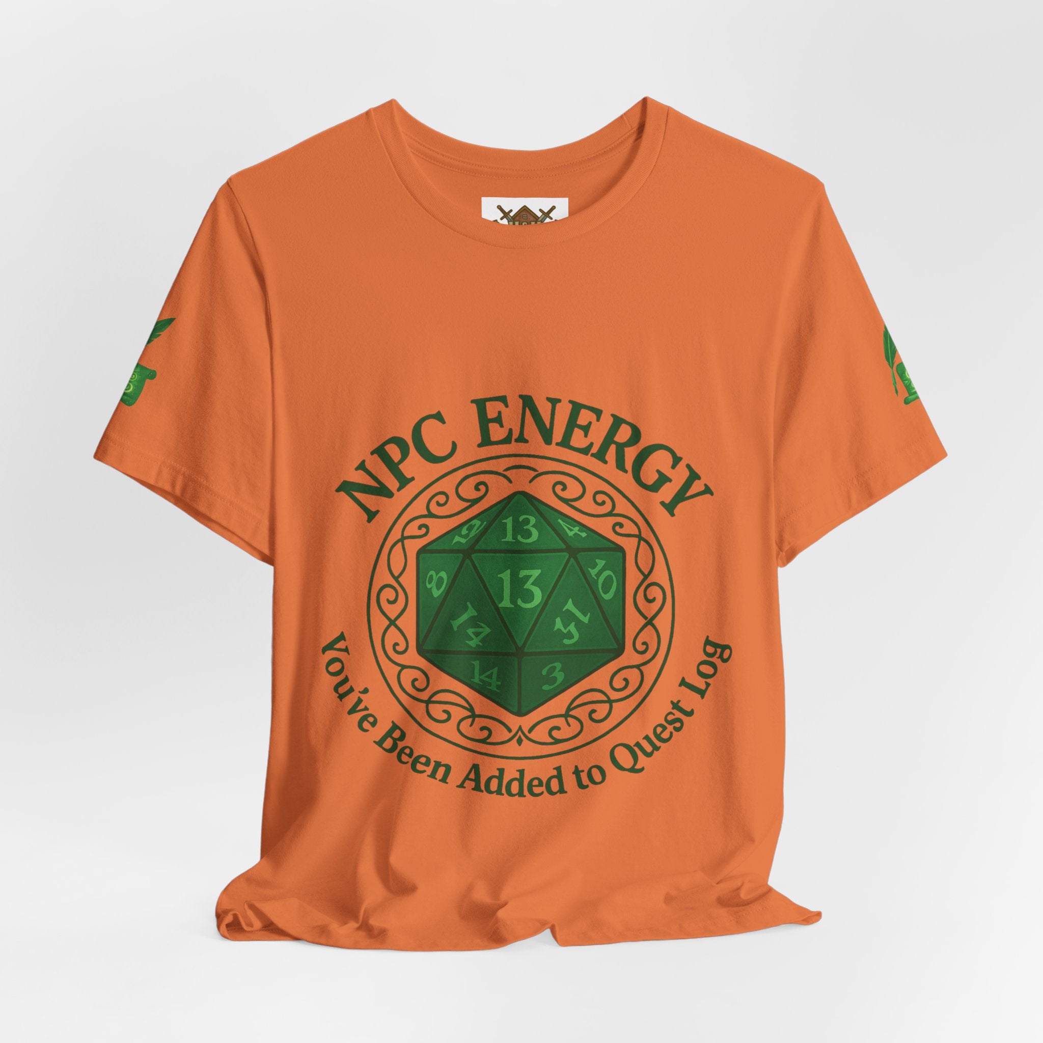 Funny Gamer Shirt – ‘You’ve Been Added to My Quest Log’ NPC Energy Tee for RPG Fans