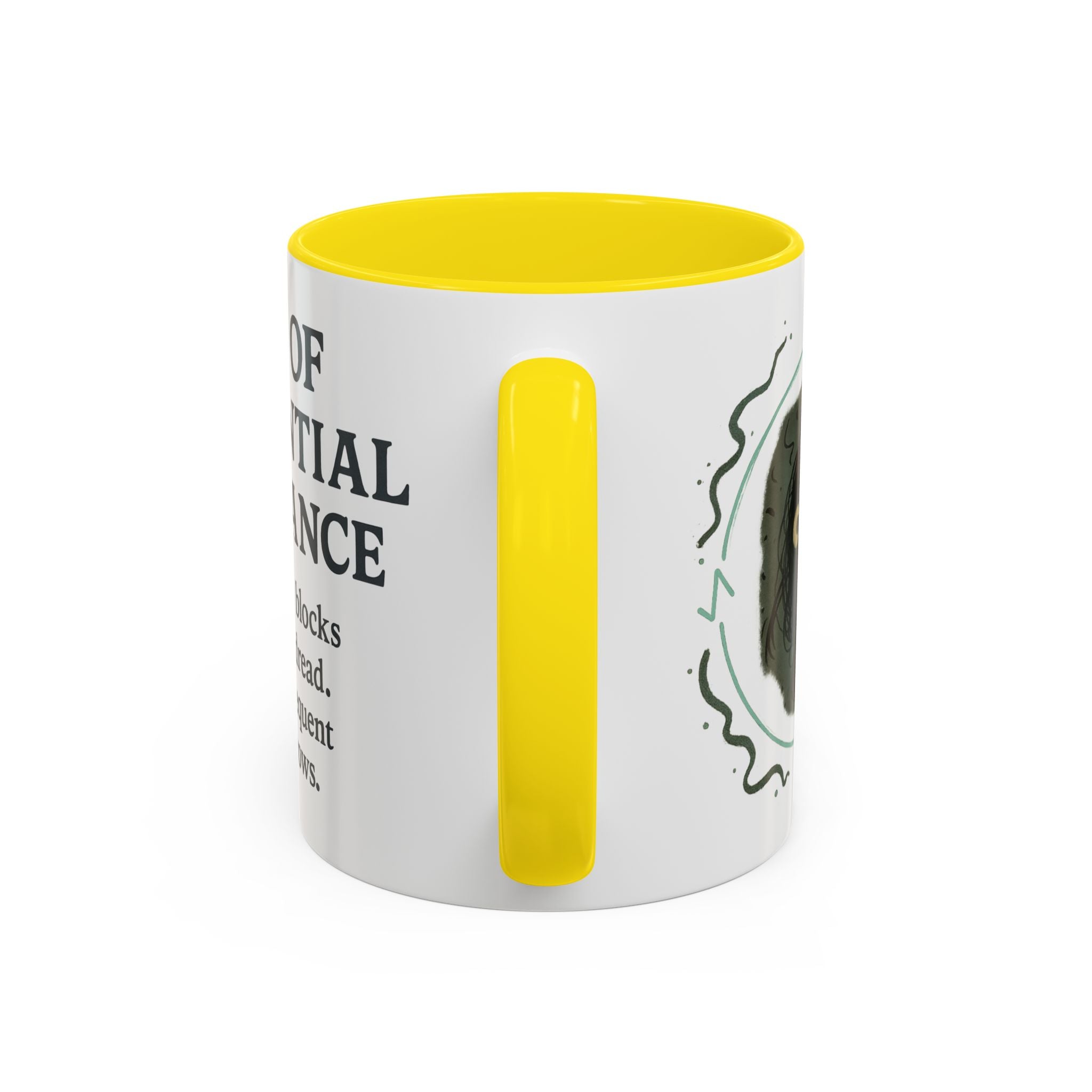 Mug of Existential Resistance – Funny Anxiety Relief Coffee Mug (RPG Edition)