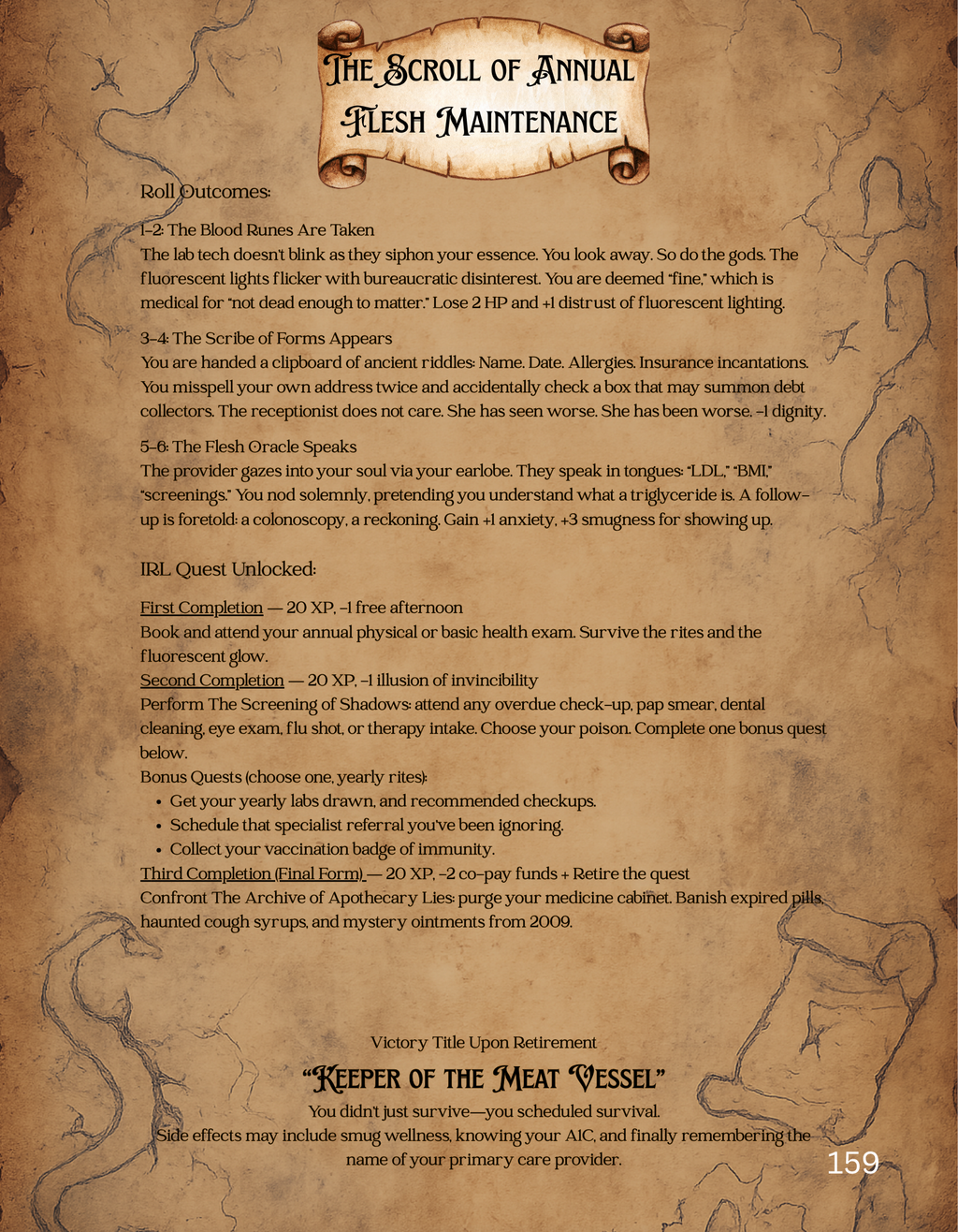 Graduation Gift Box | Dungeon Master’s Guide to Cursed Adulthood (Limited Edition) Graduation Gift for Gamers. RPG Adult Survival Box