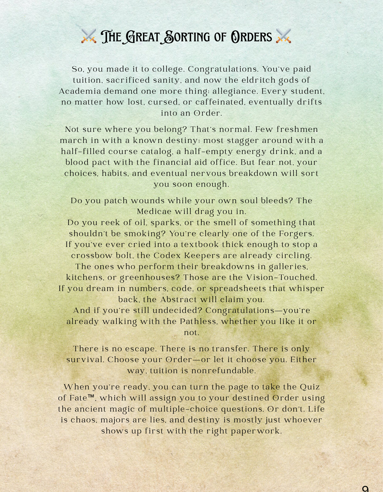 Cursed College Campaign: Graduation Survival Box (Limited Edition) Graduation Gift for Gamers | RPG College Survival Box